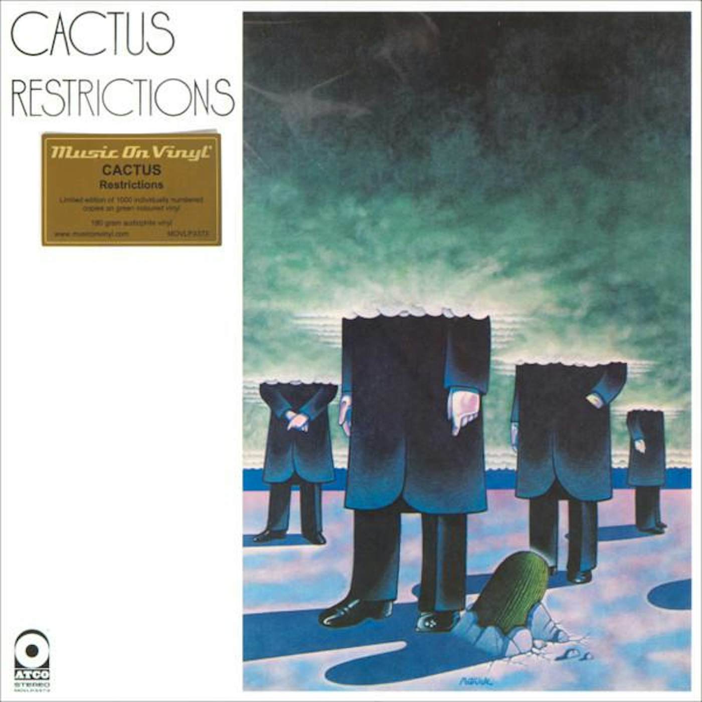 Cactus RESTRICTIONS (GREEN VINYL/180G) Vinyl Record