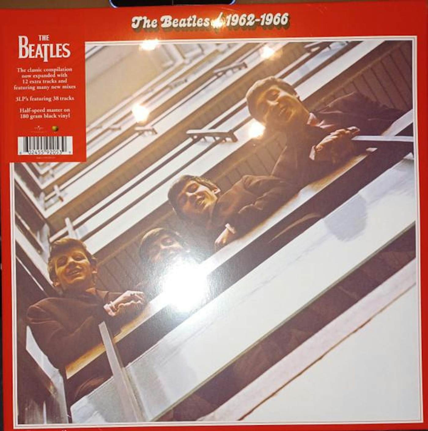 Vintage Red Vinyl the Beatles 19621966 Greatest Hits Gatefold