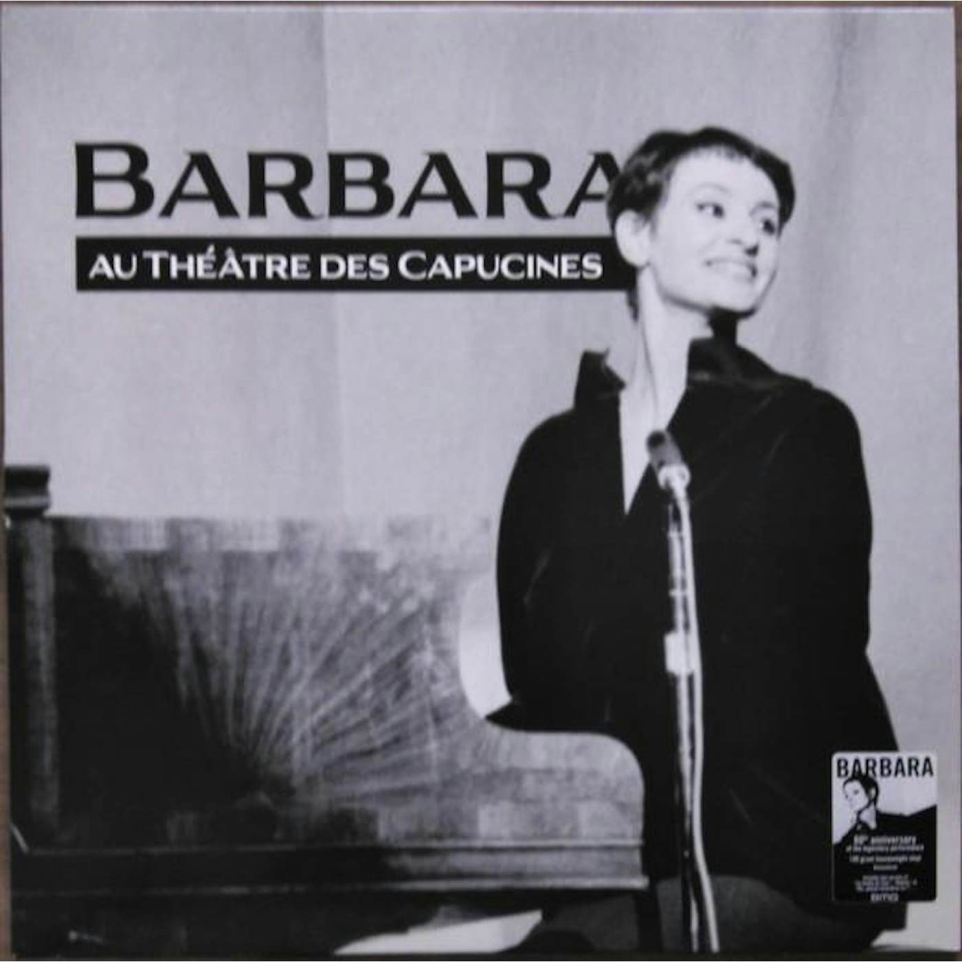 BARBARA AU THEATRE DES CAPUCIN Vinyl Record