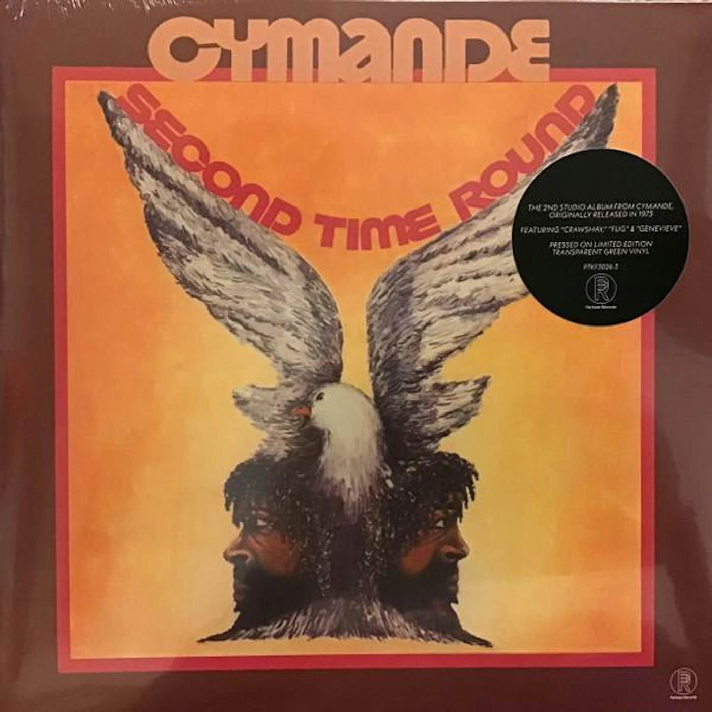 Cymande SECOND TIME ROUND (TRANSLUCENT GREEN VINYL) Vinyl Record