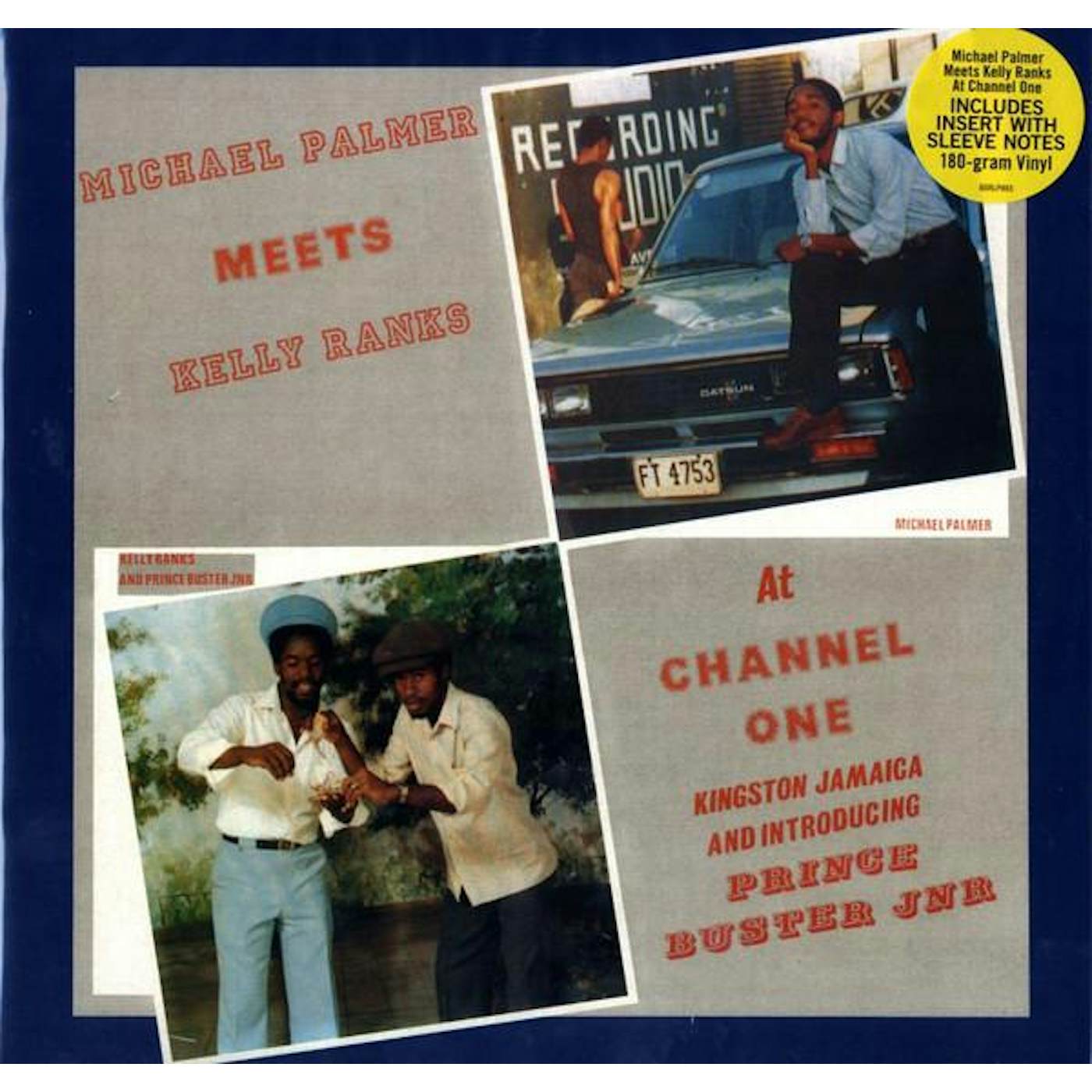 Michael Palmer MEETS KELLY RANKS AT CHANNEL ONE (180G) Vinyl Record