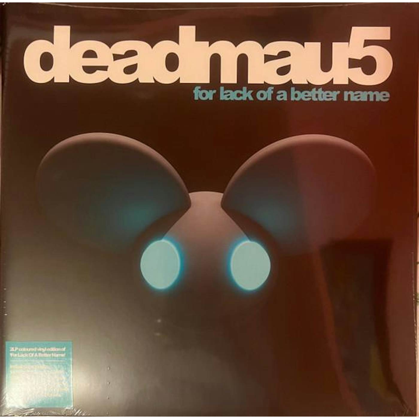 deadmau5 For Lack Of A Better Name (Transparent Turquoise/2LP) Vinyl Record