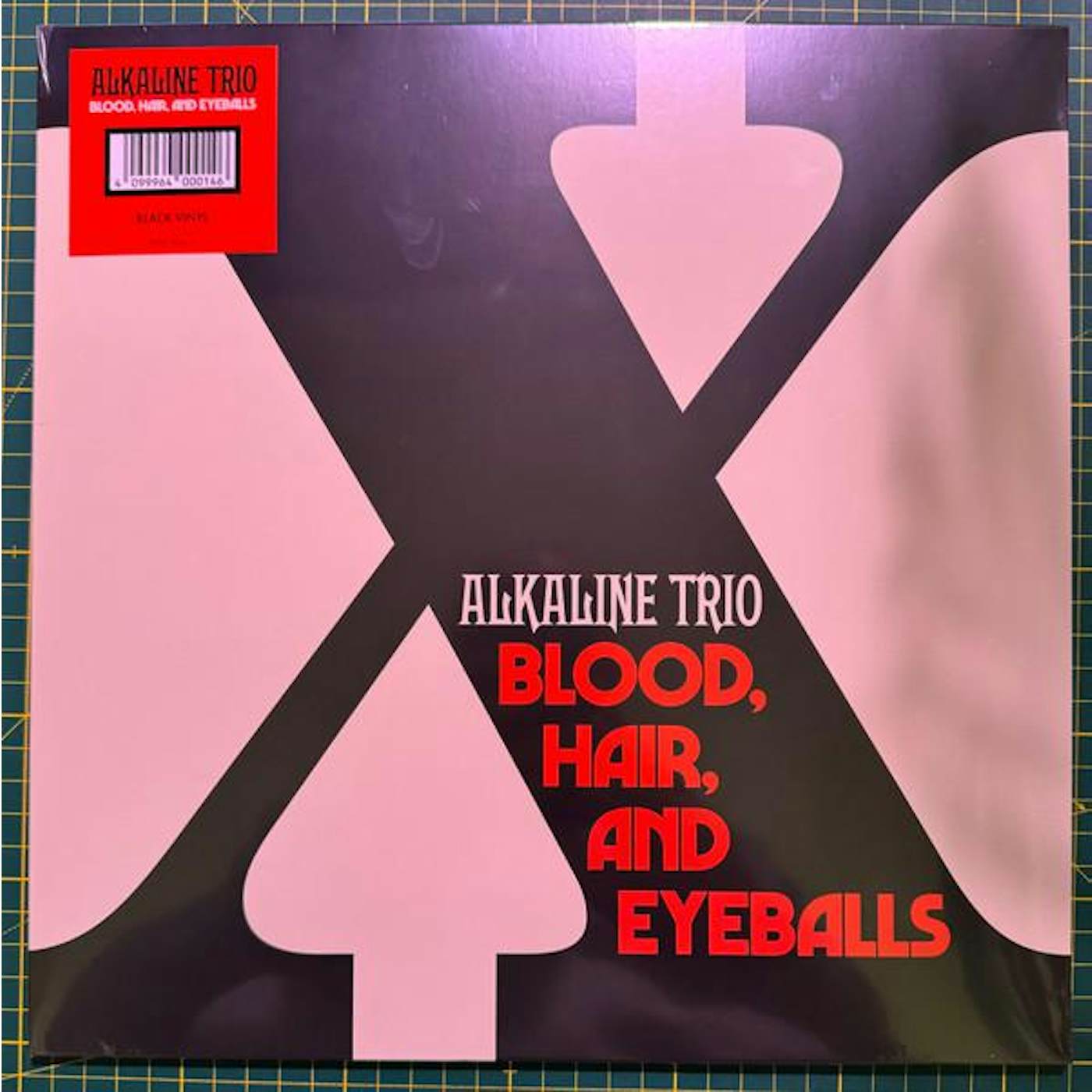 Alkaline Trio BLOOD, HAIR & EYEBALLS Vinyl Record