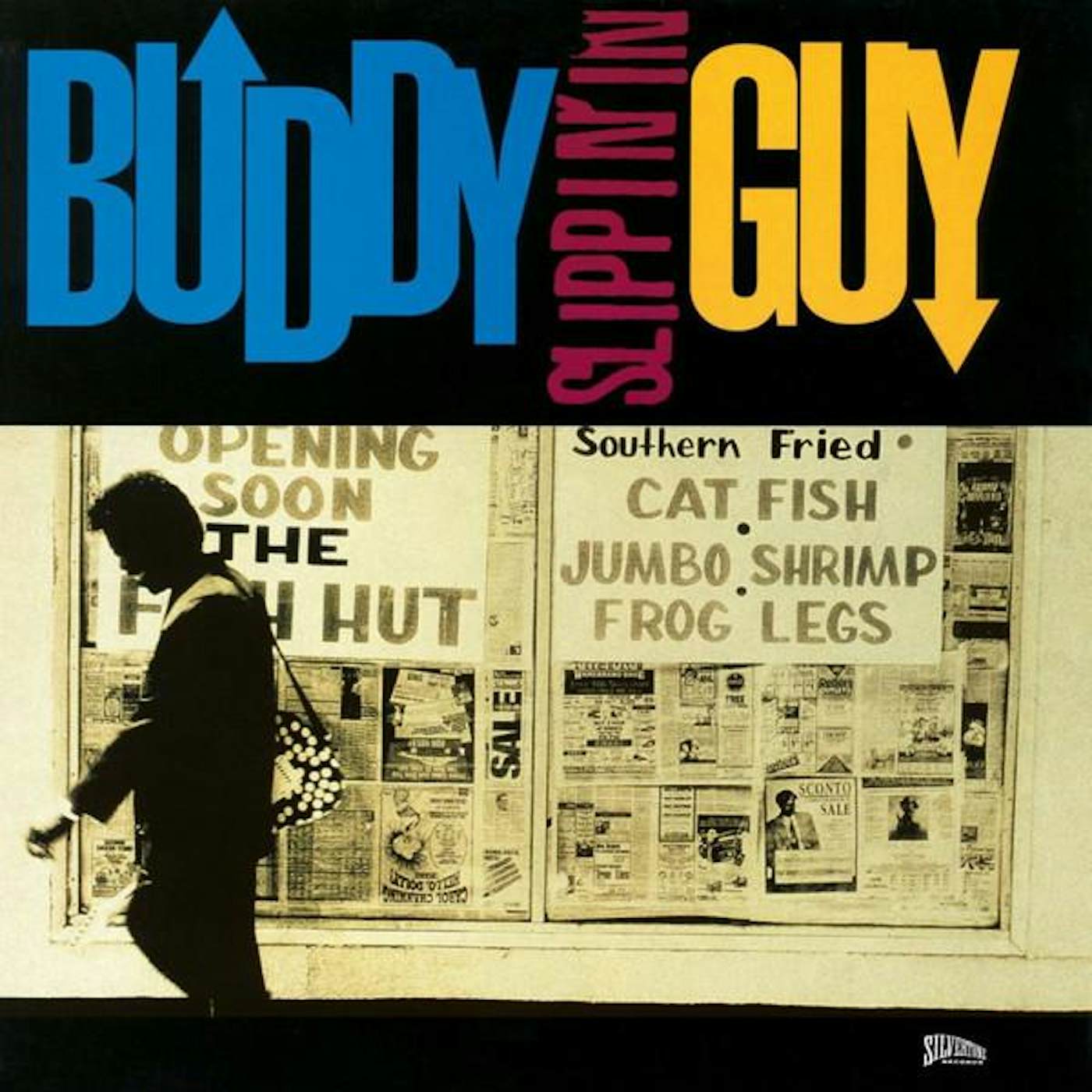 Buddy Guy SLIPPIN IN (30TH ANNIVERSARY) (BLUE VINYL) Vinyl Record