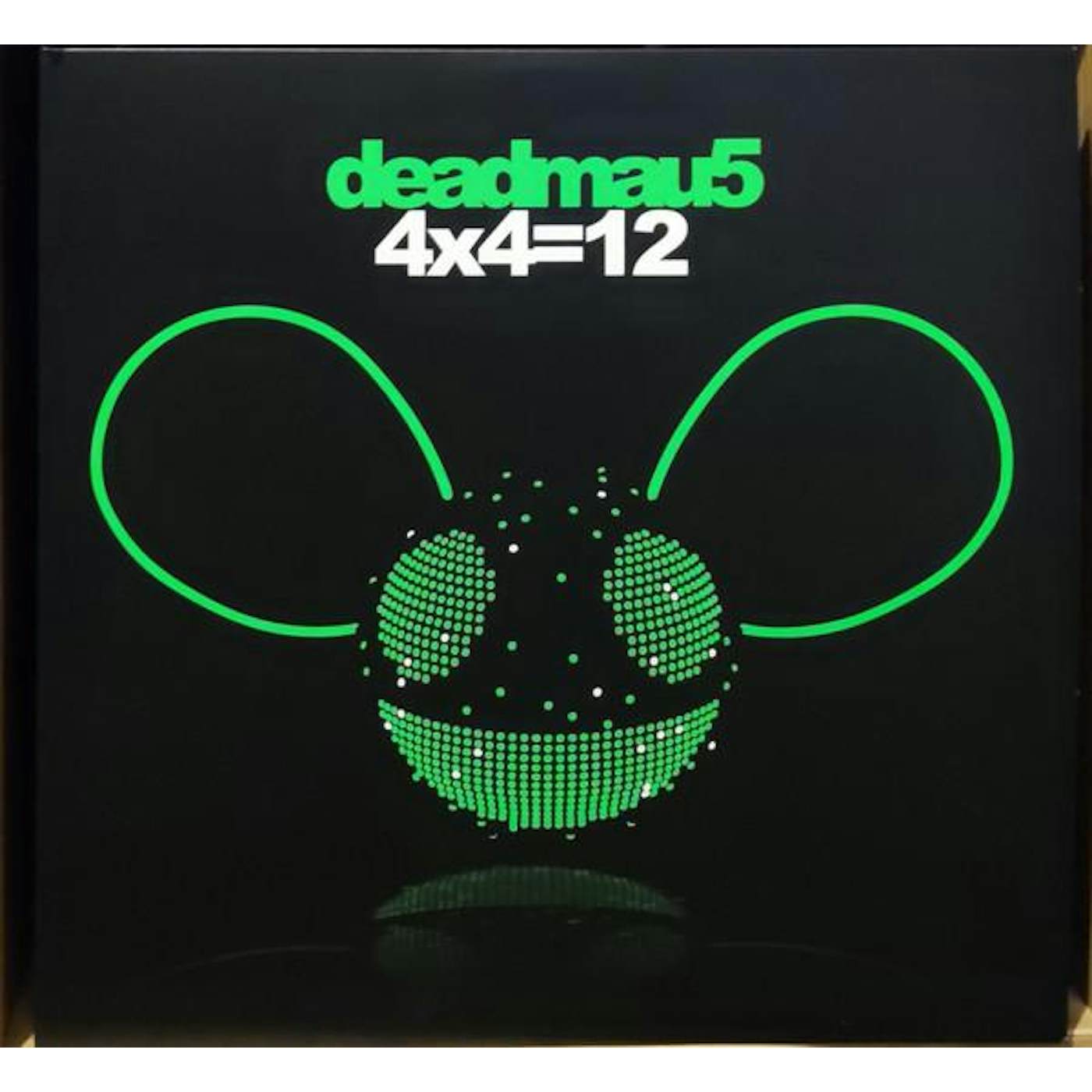 deadmau5 4X4=12 (TRANSPARENT GREEN VINYL/2LP) Vinyl Record
