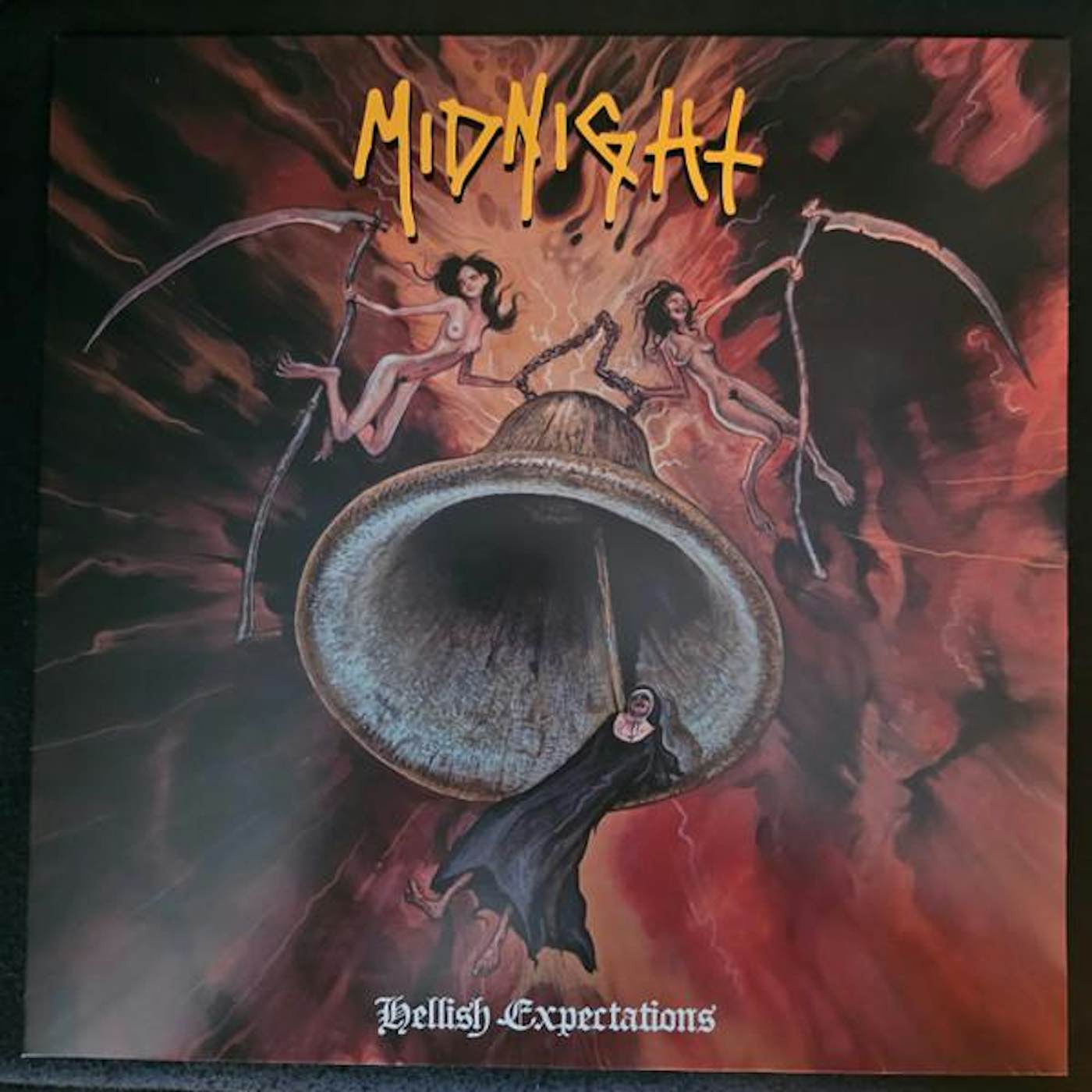 Midnight HELLISH EXPECTATIONS (SANGRIA VINYL) Vinyl Record