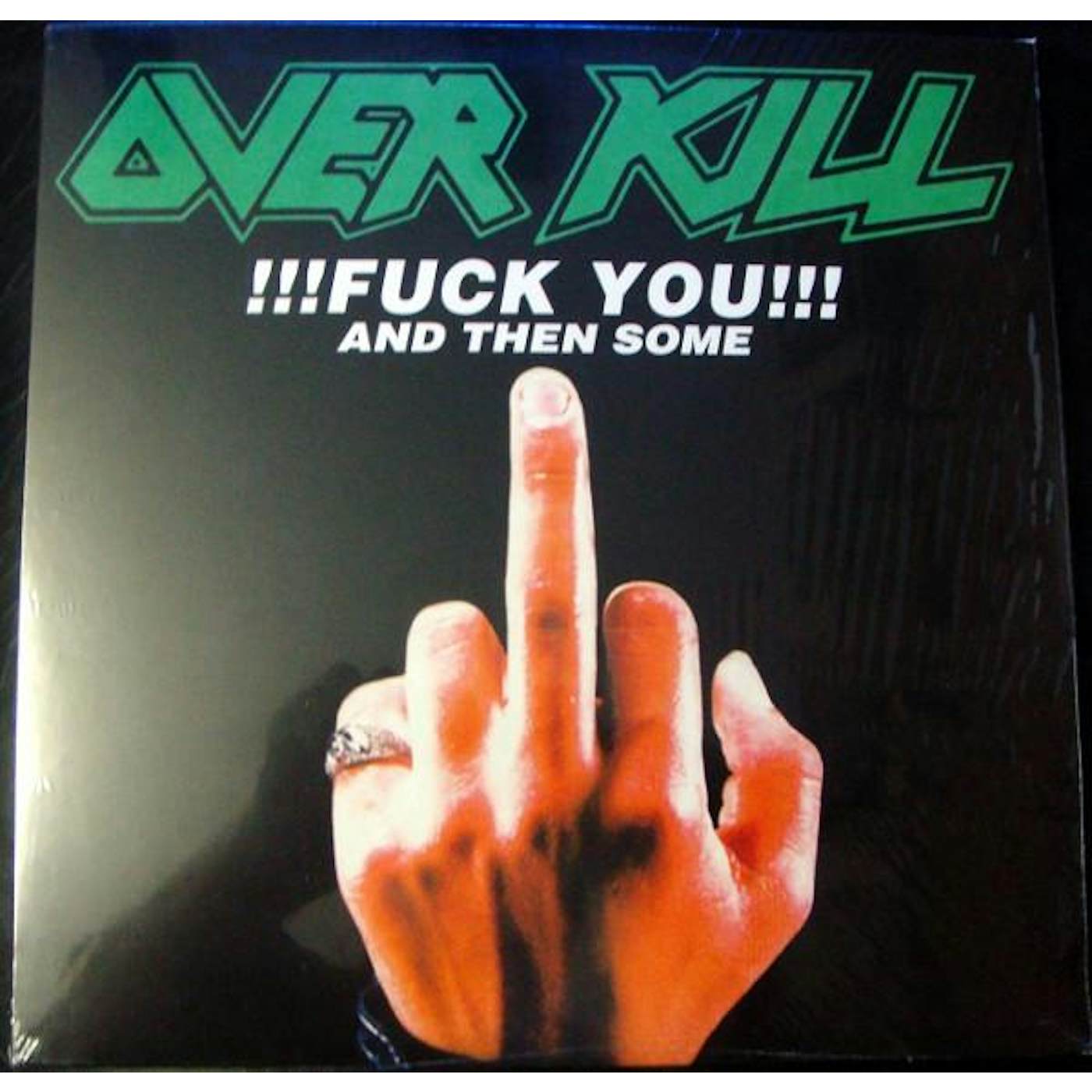 Overkill Fuck You And Then Some Vinyl Record