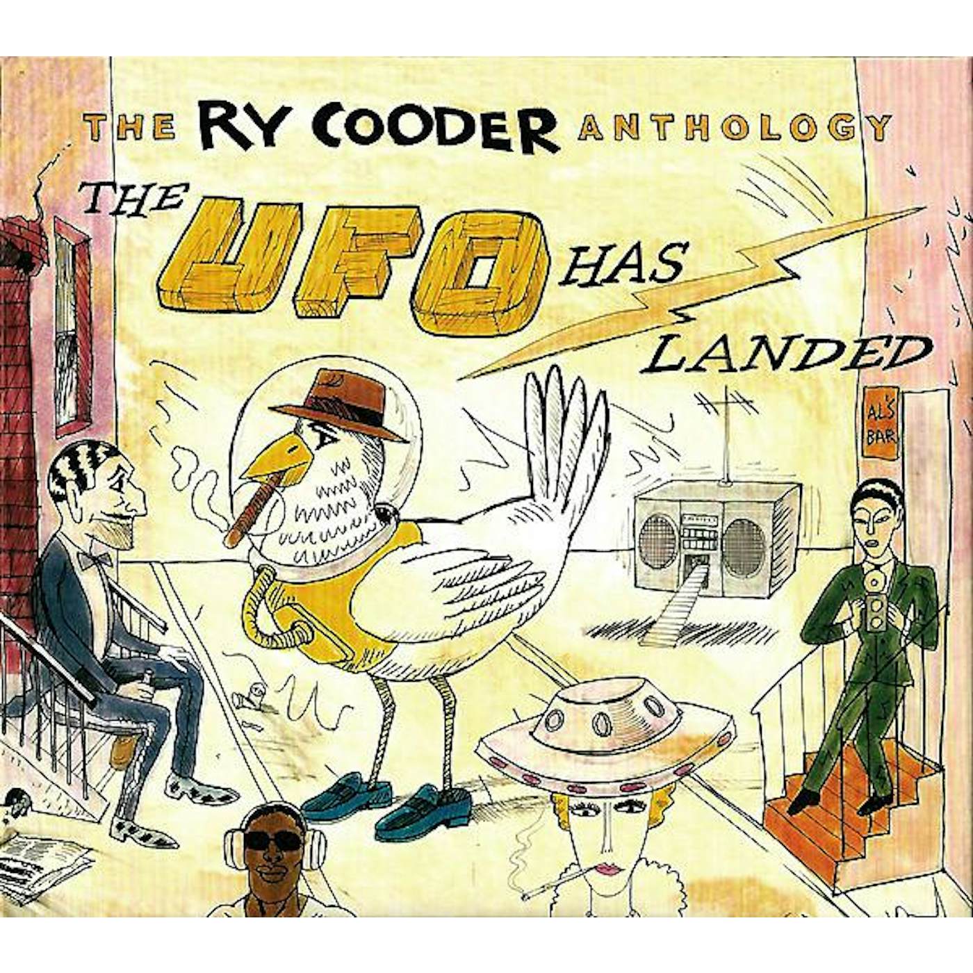 RY COODER ANTHOLOGY: UFO HAS LANDED CD
