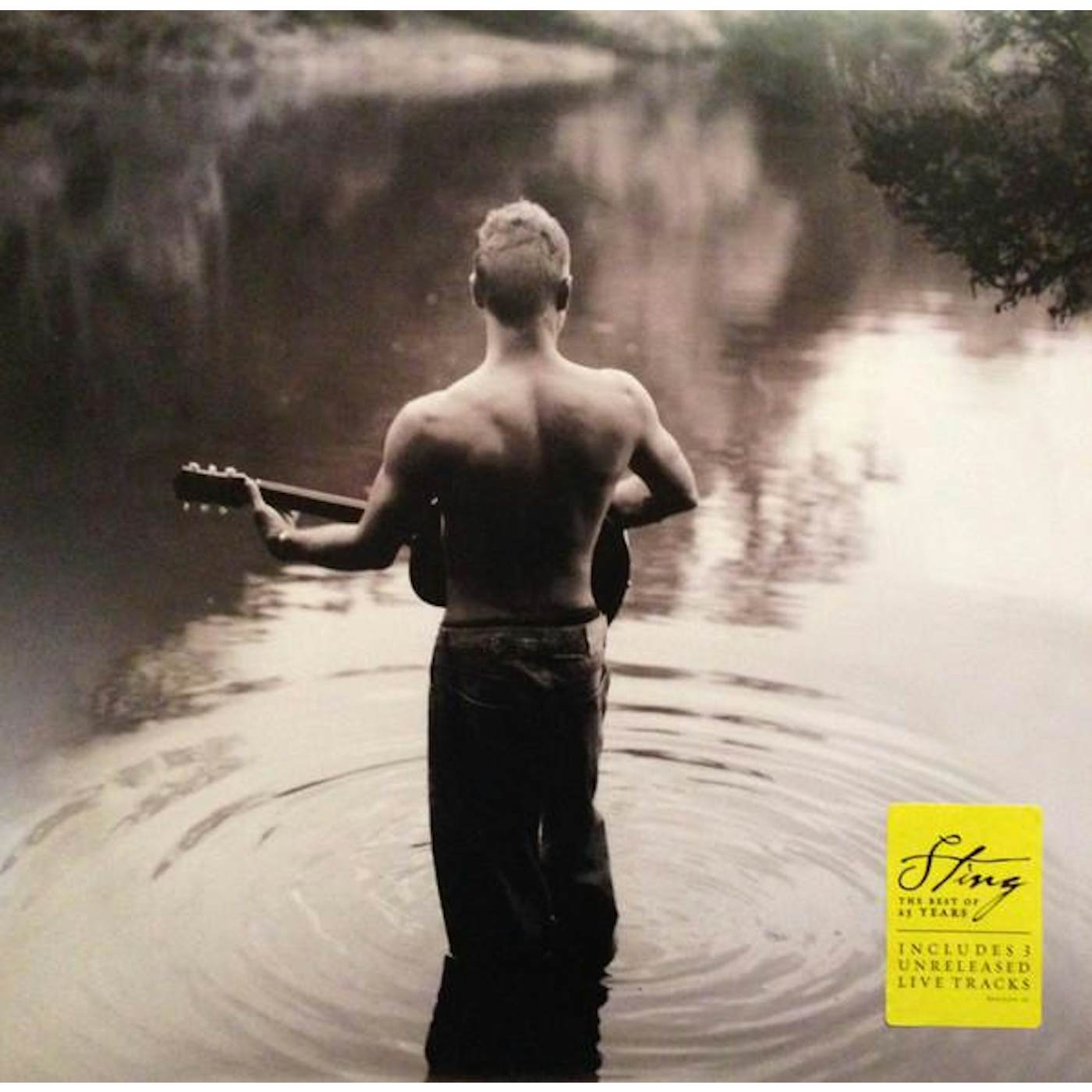 Sting BEST OF 25 YEARS Vinyl Record
