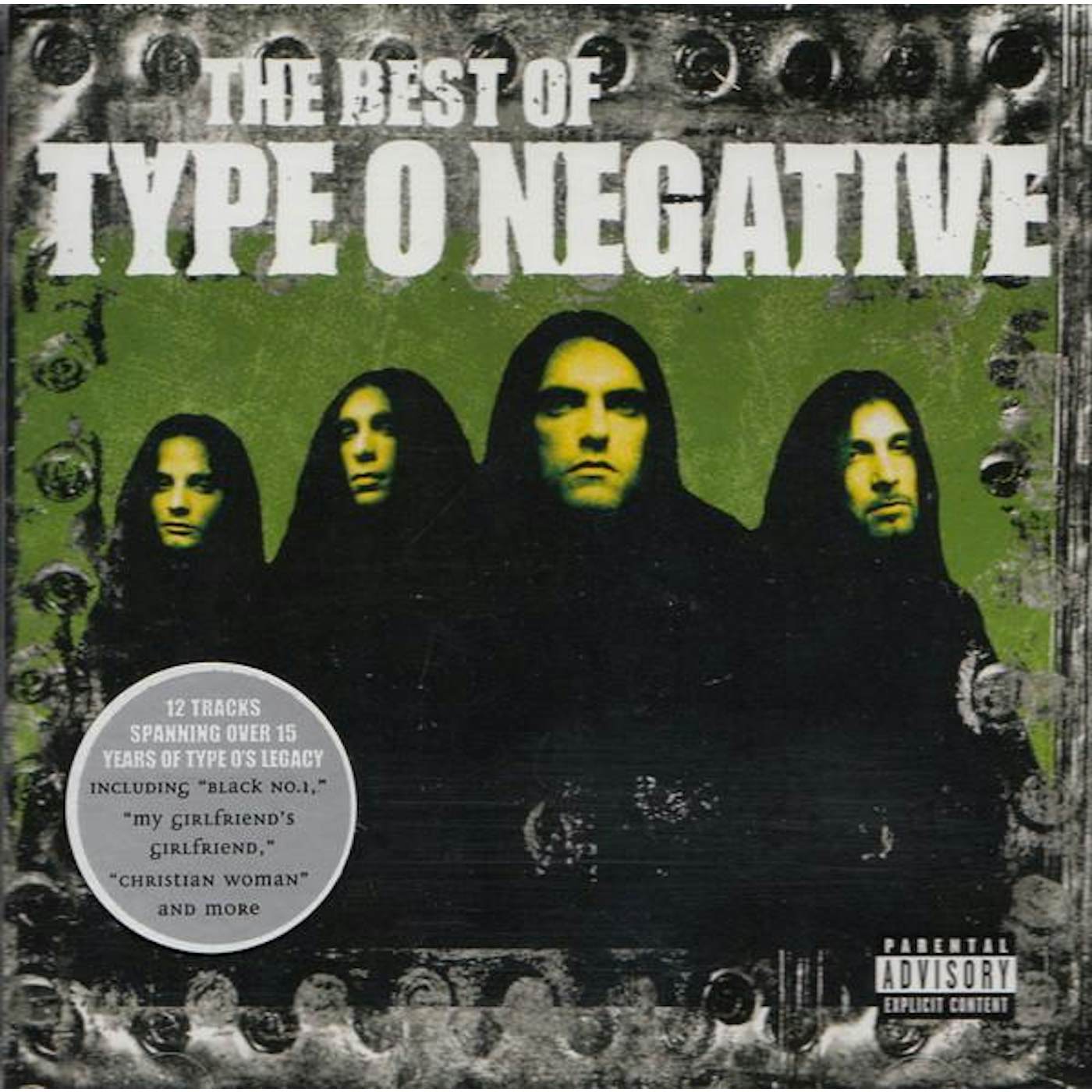 BEST OF TYPE O NEGATIVE CD