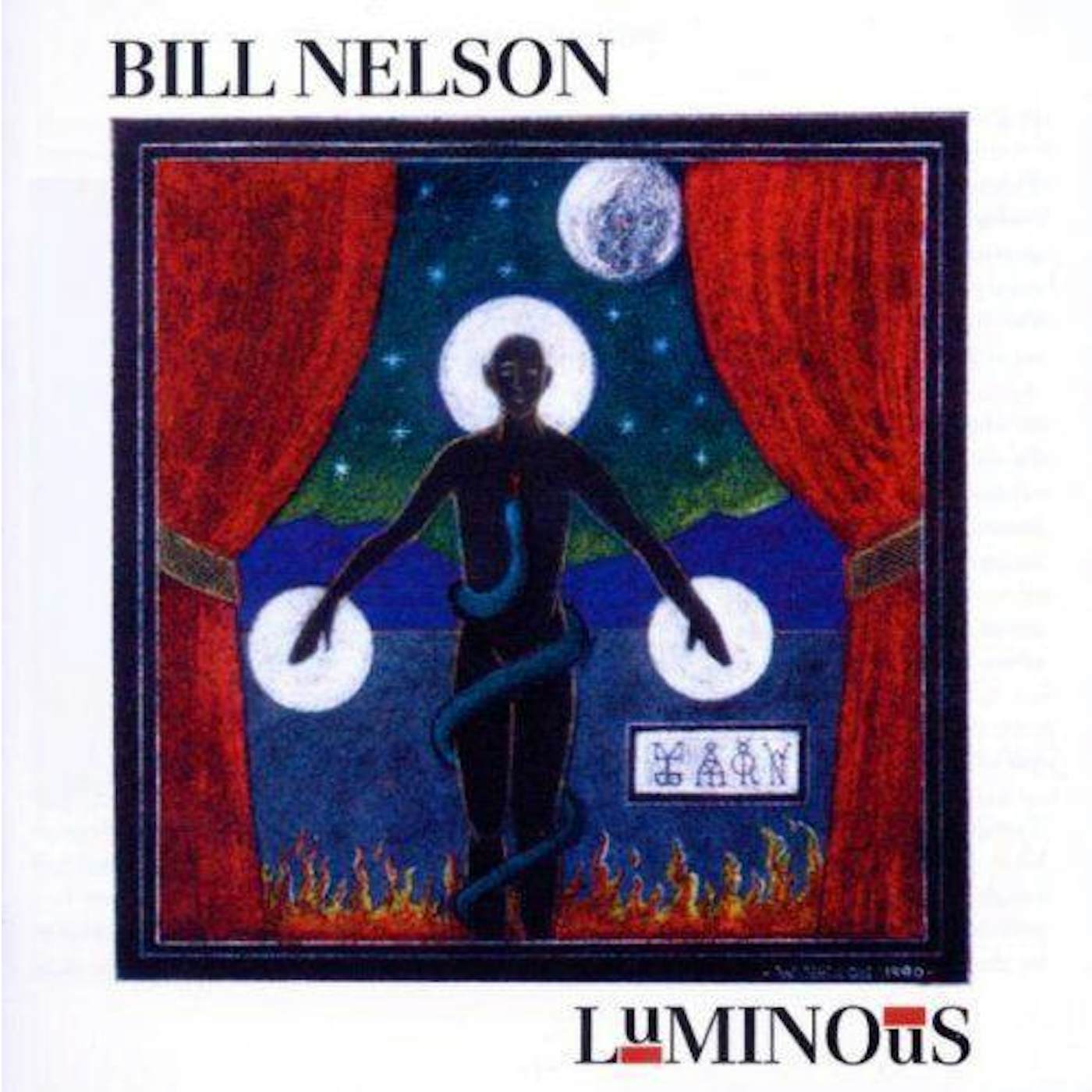 Bill Nelson LUMINOUS CD