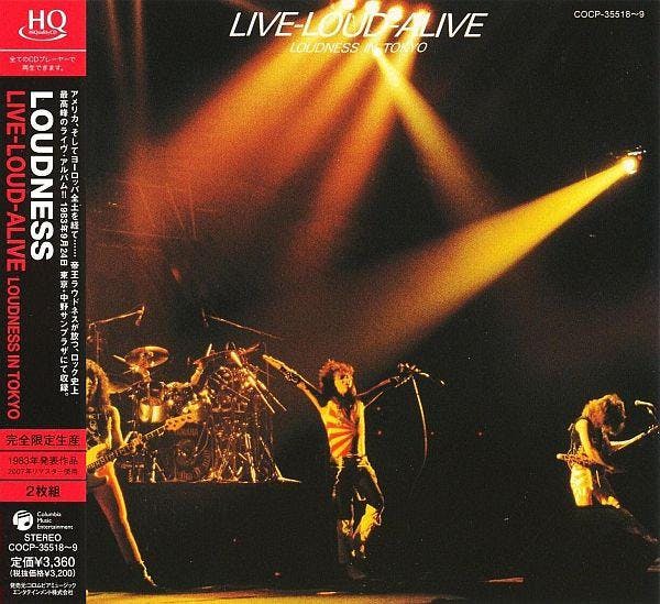 LIVE-LOUD-ALIVE LOUDNESS IN TO CD
