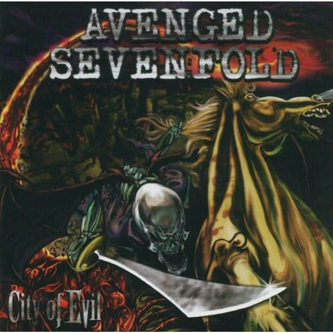Avenged Sevenfold CITY OF EVIL CD