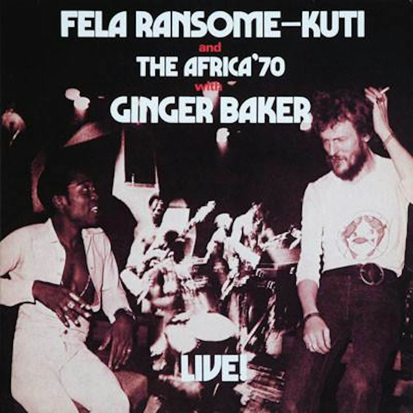Fela Kuti Fela Live With Ginger Baker Vinyl Record