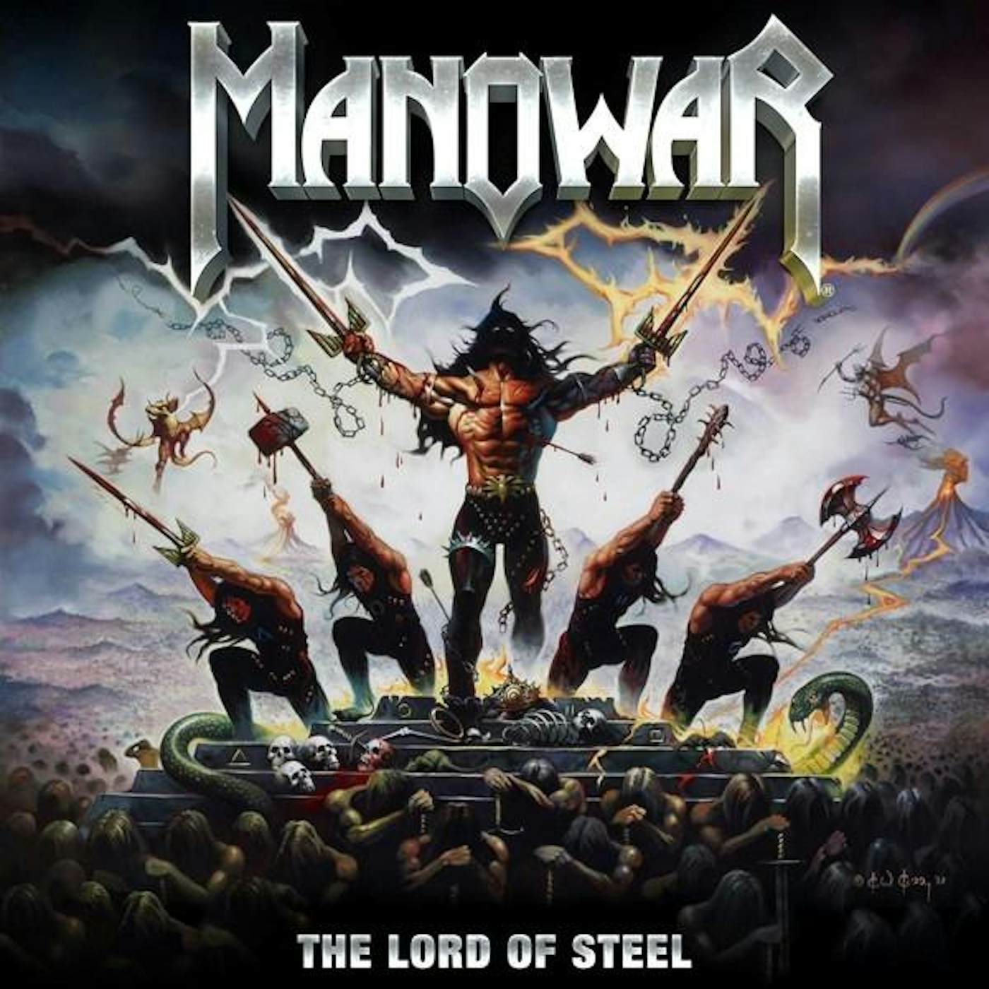 Manowar LORD OF STEEL CD