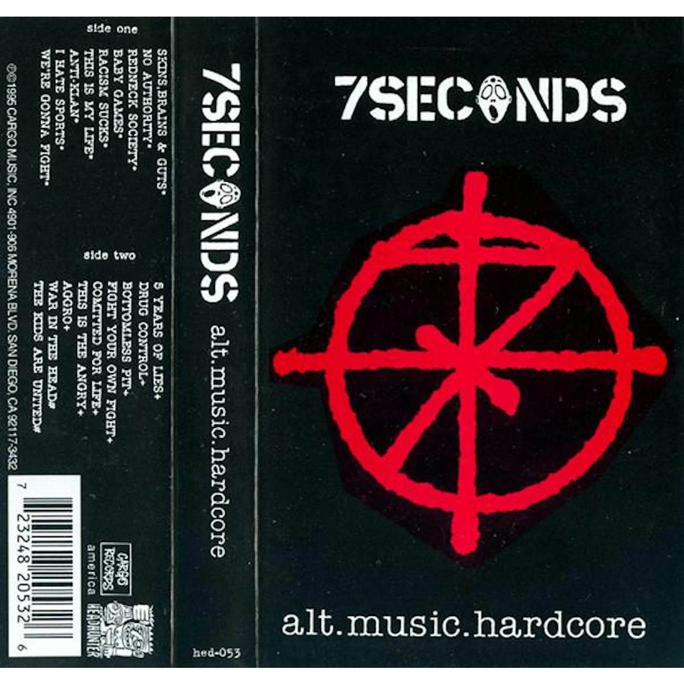 7 Seconds ALT.MUSIC.HARDCORE CD