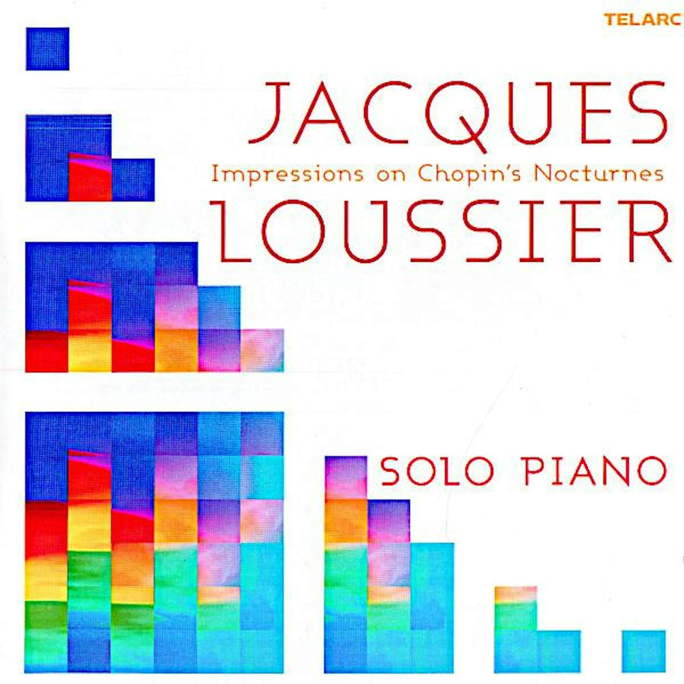 Jacques Loussier IMPRESSIONS ON CHOPIN'S NOCTURNES CD