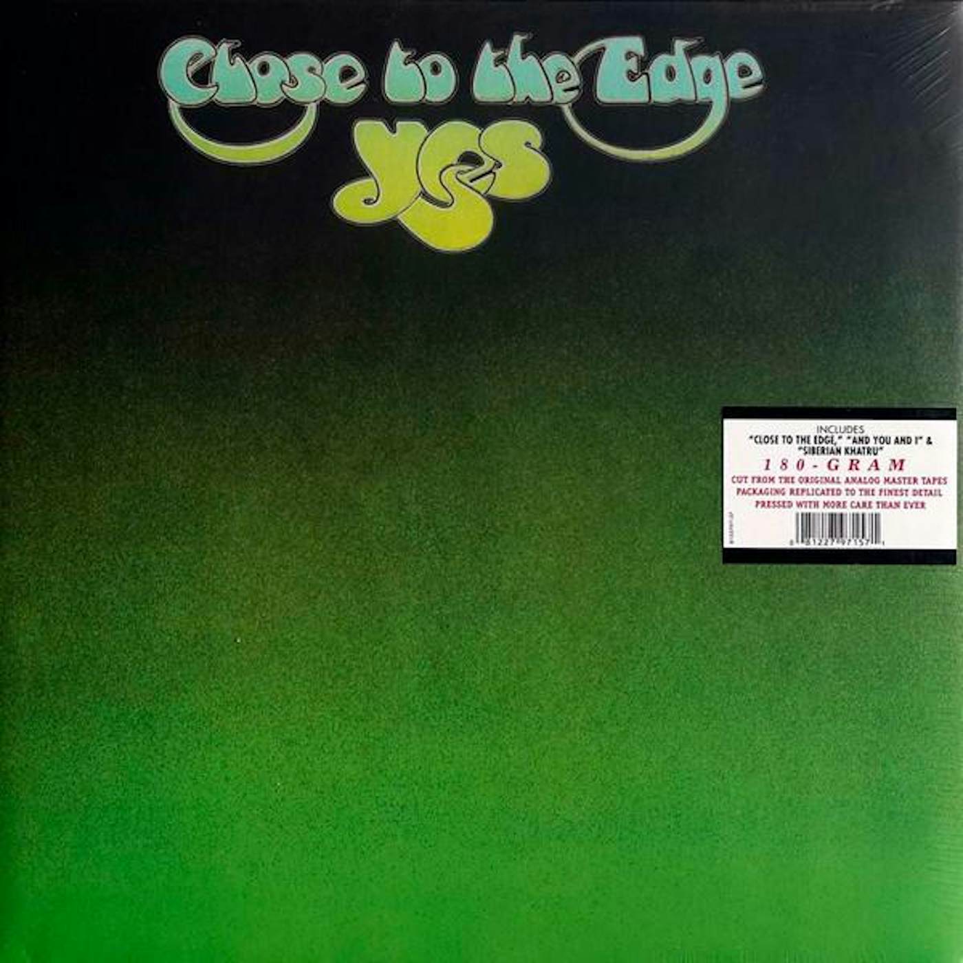 Yes Close to the Edge Vinyl Record