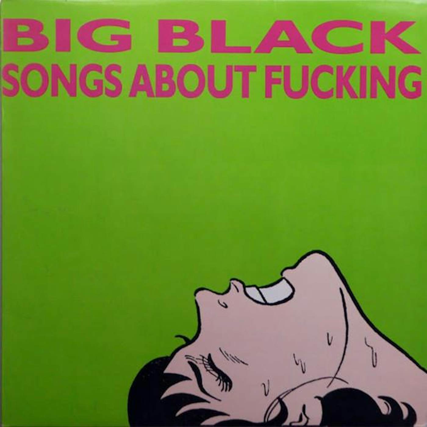 Big Black SONGS ABOUT FUCKING Vinyl Record