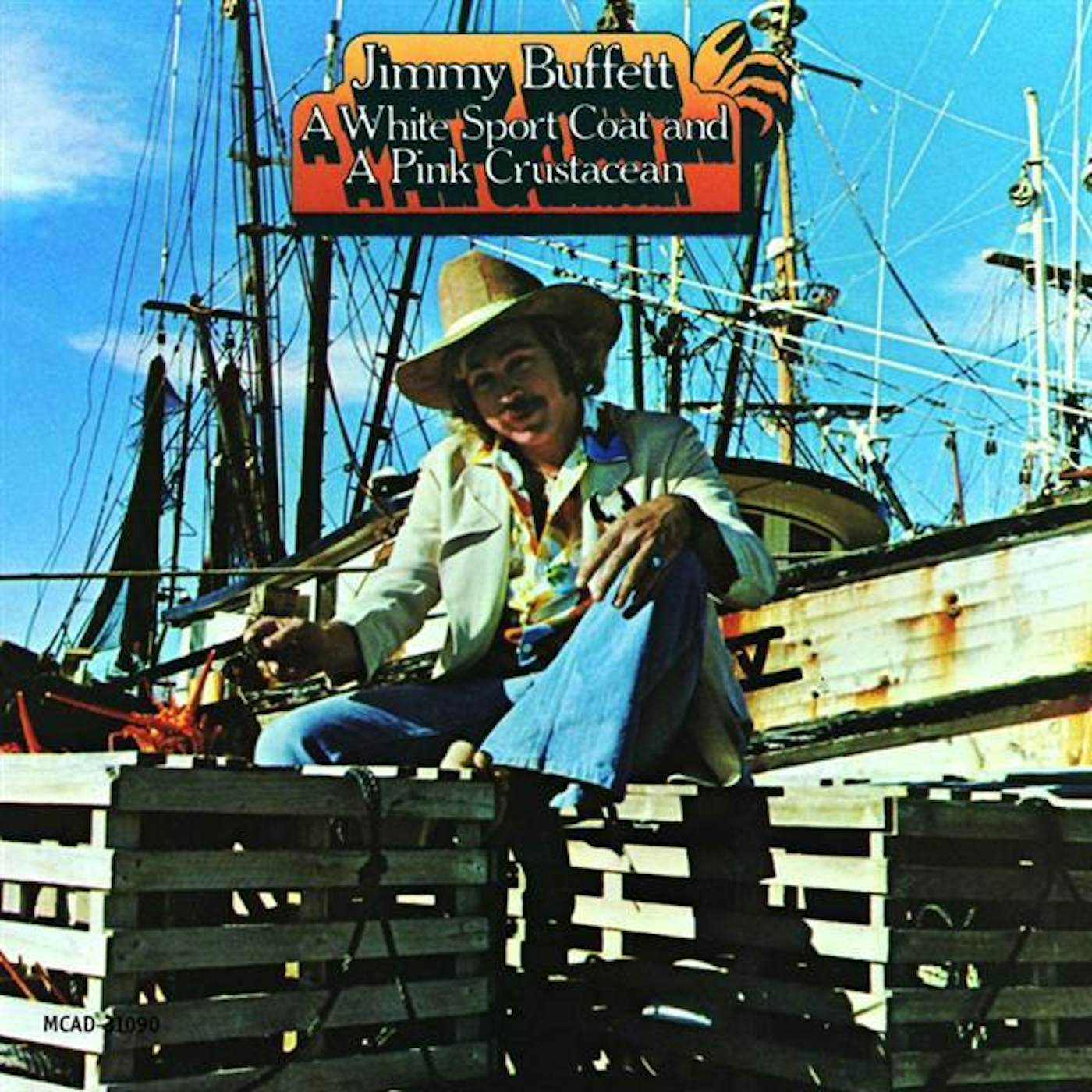Jimmy Buffett WHITE SPORT COAT & A PINK CRUSTACEAN CD
