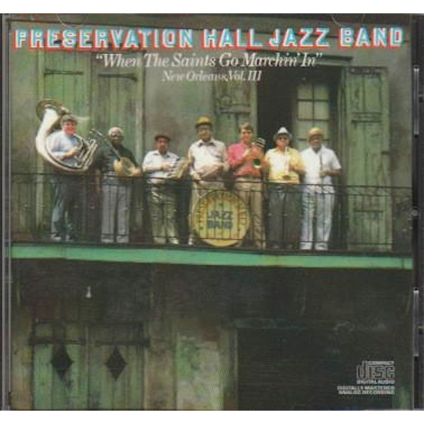 Preservation Hall Jazz Band WHEN THE SAINTS GO MARCHIN IN CD