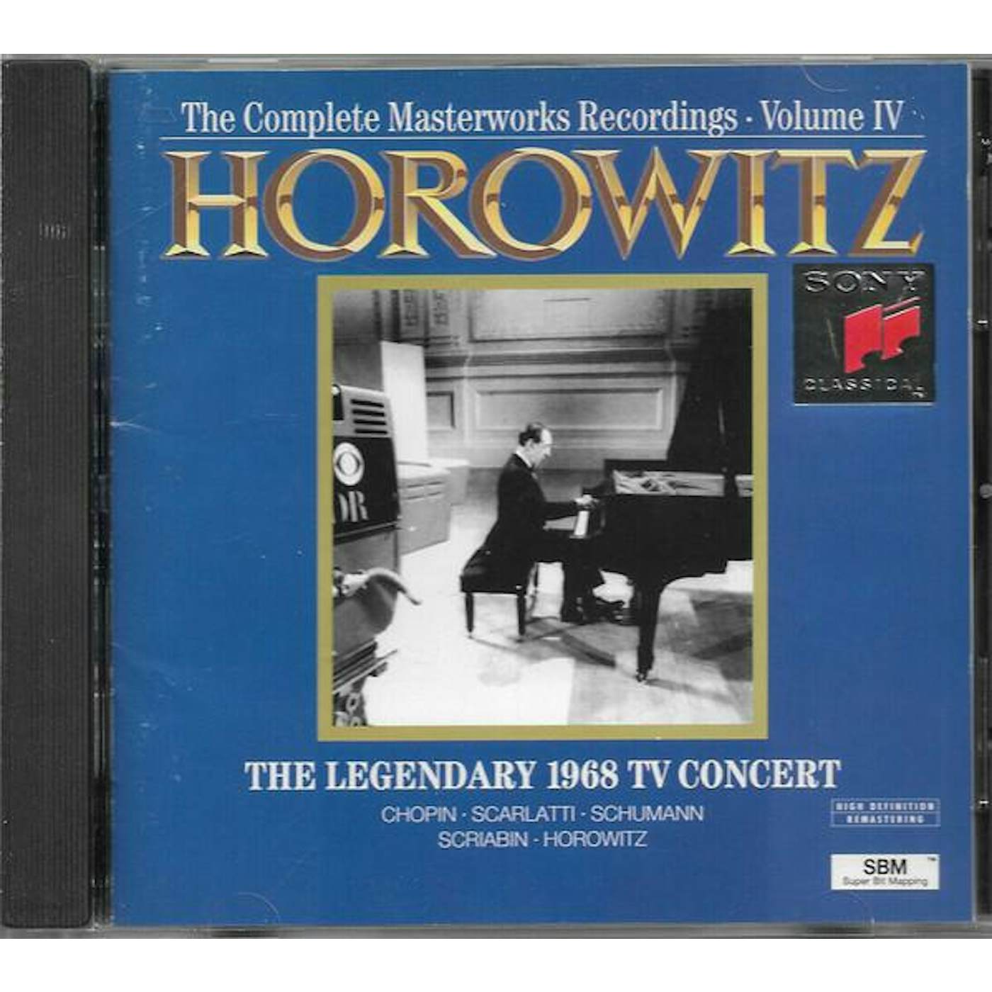 Horowitz, Vladimir LEGENDARY 1968 TV CONCERT CD