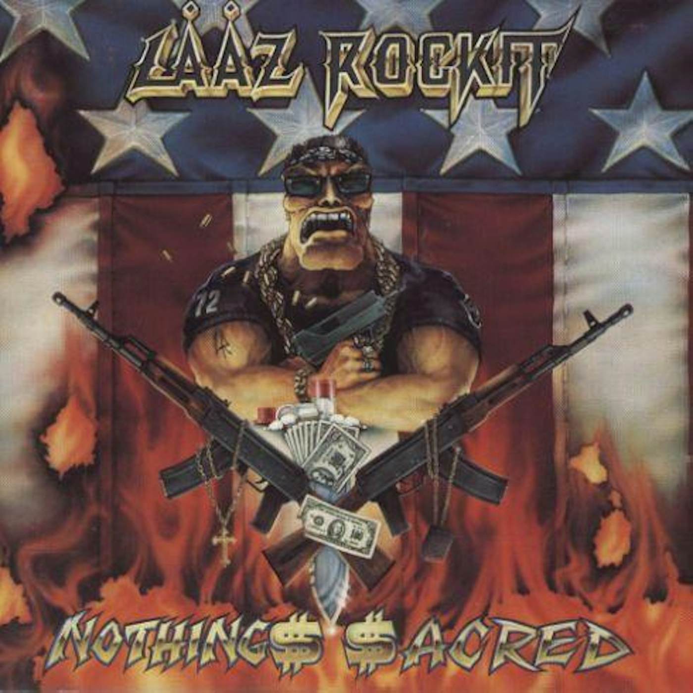Laaz Rockit NOTHING SACRED CD
