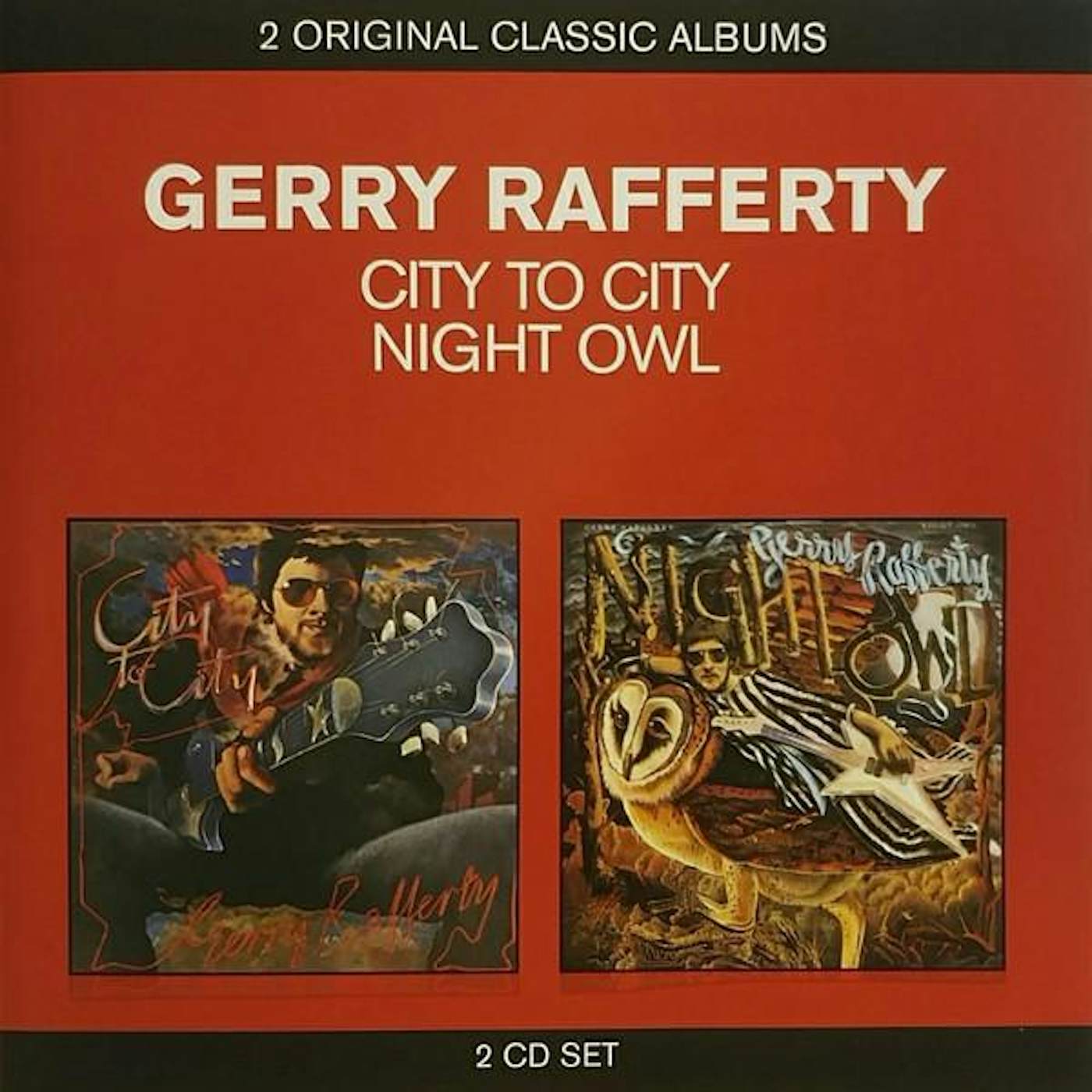 Gerry Rafferty CITY TO CITY / NIGHT OWL CD