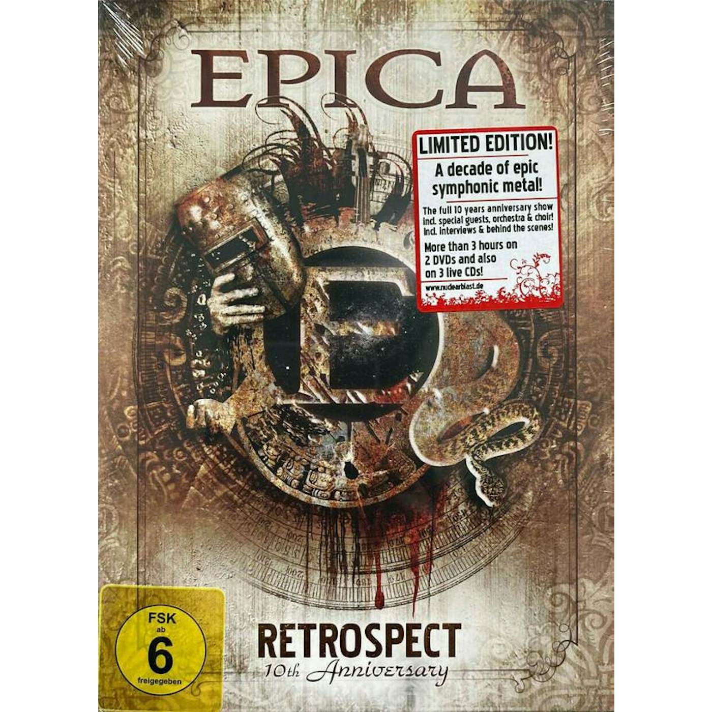 Epica RETROSPECT (10TH ANNIVERSARY) CD