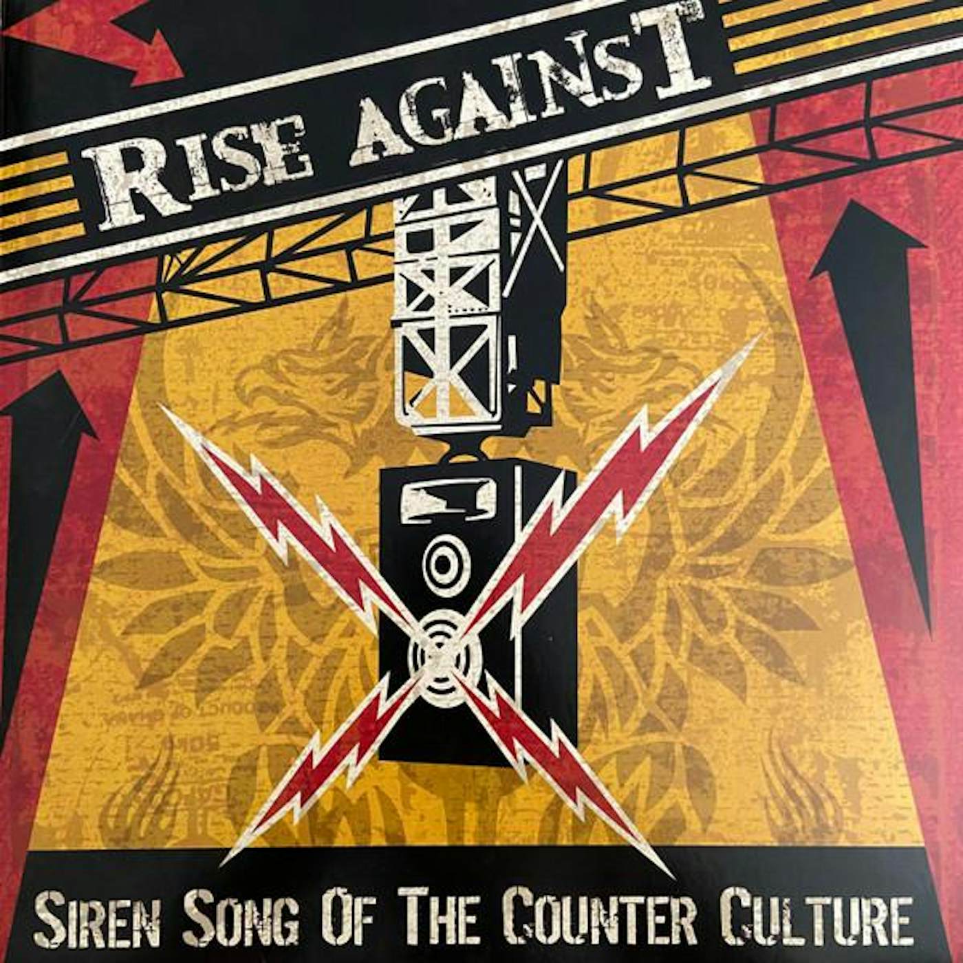 Rise Against SIREN SONG OF COUNTER CULTURE Vinyl Record