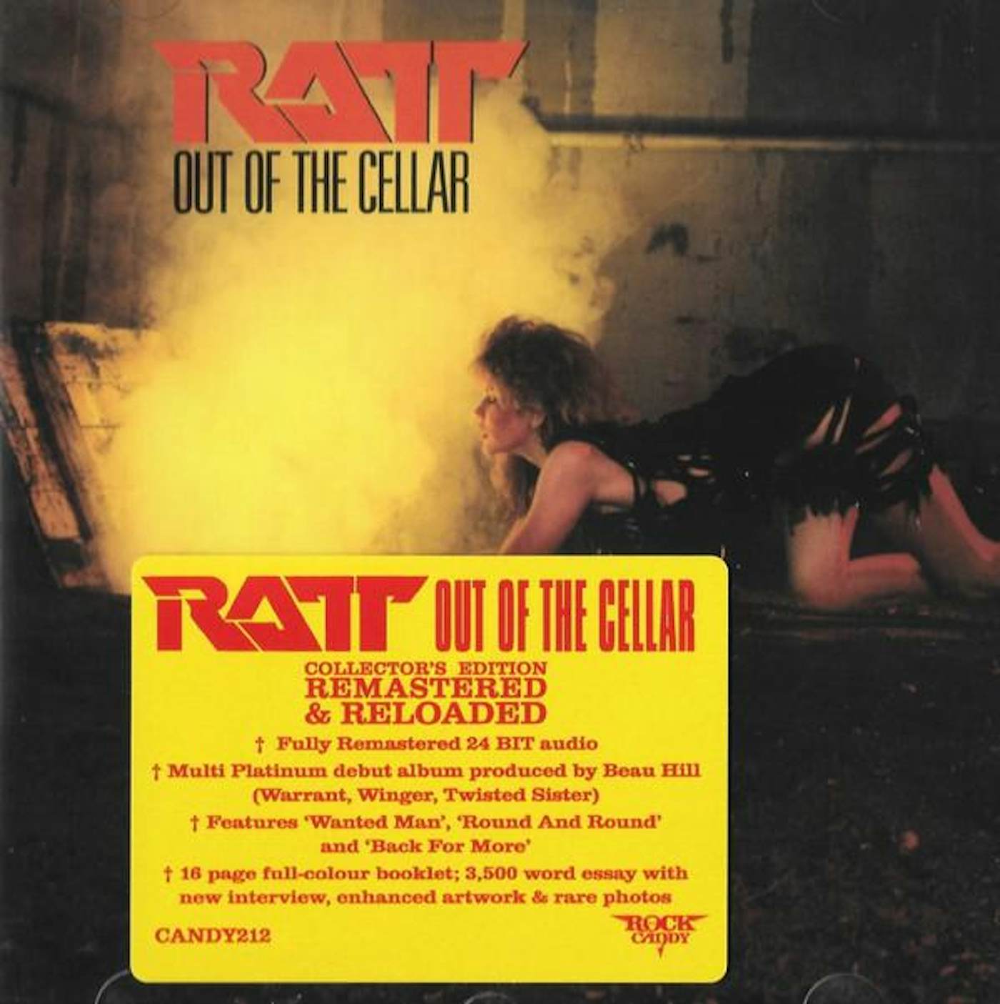 Ratt OUT OF THE CELLAR CD $19.99$17.99