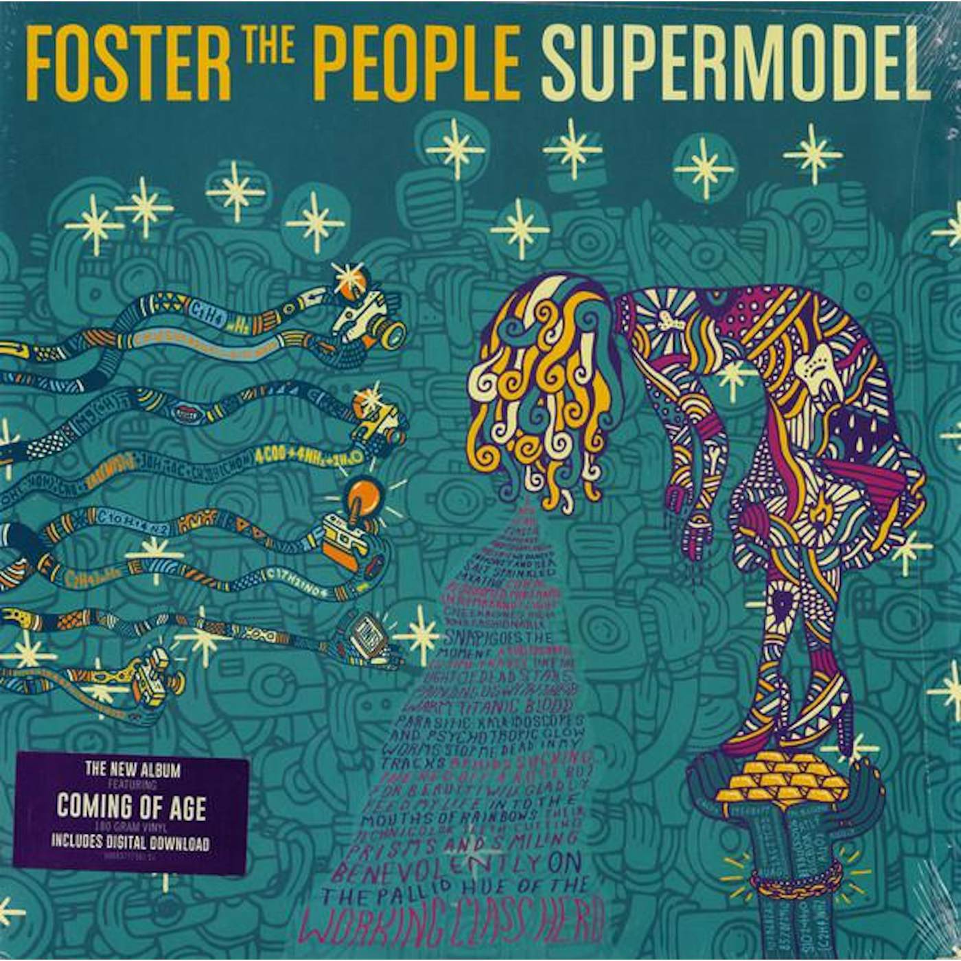 Foster The People SUPERMODEL (180G) Vinyl Record