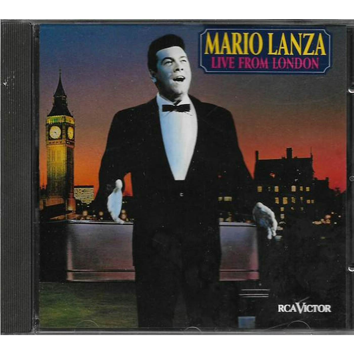 Mario Lanza LIVE FROM LONDON CD