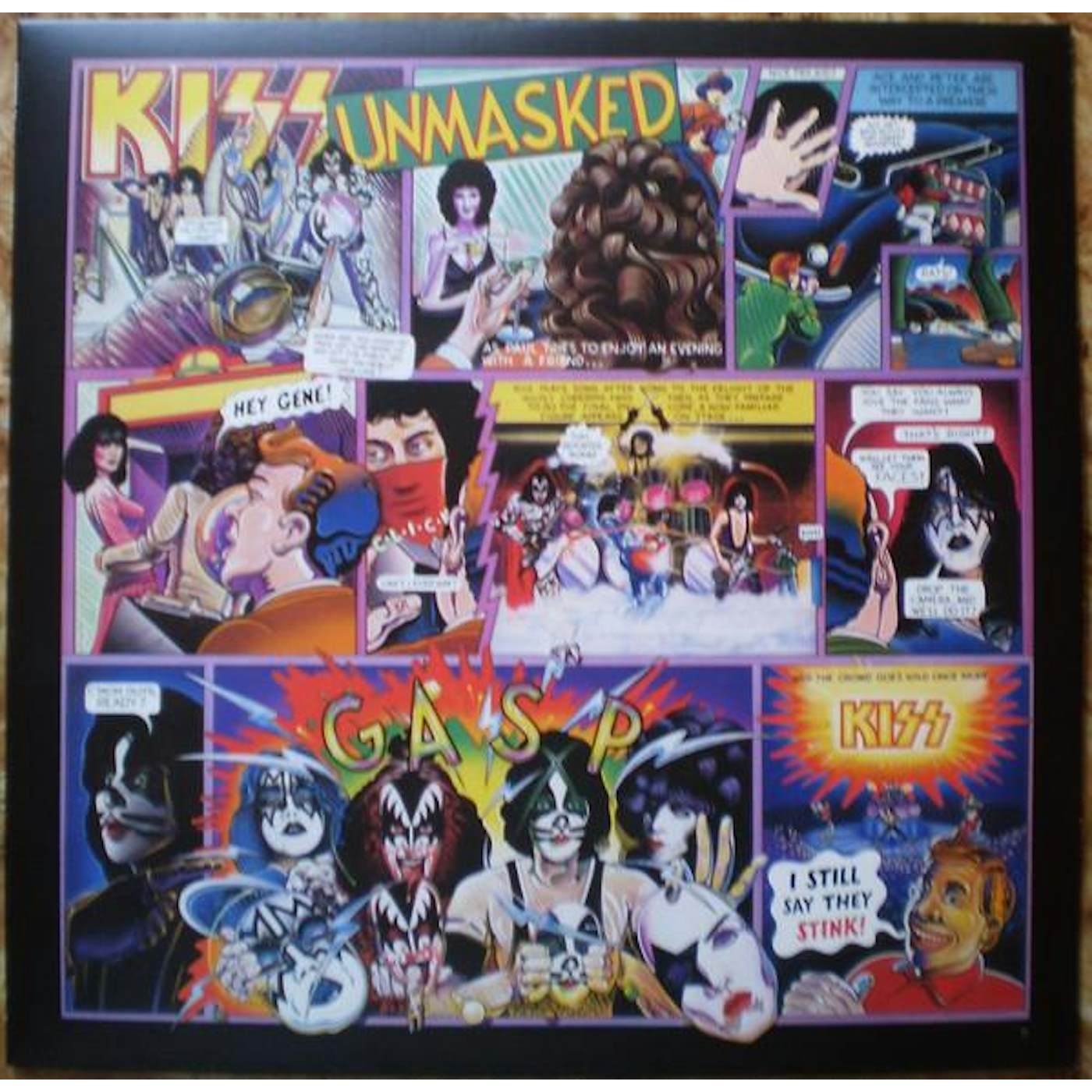 KISS Unmasked Vinyl Record