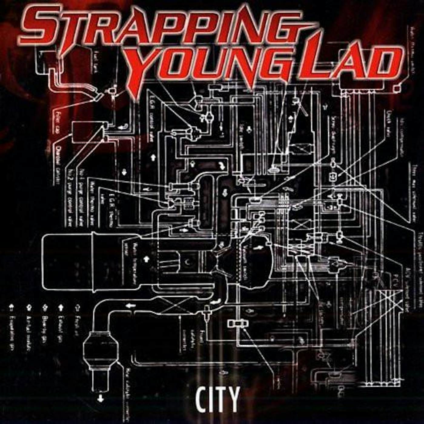 Strapping Young Lad CITY (RE-ISSUE + BONUS) CD