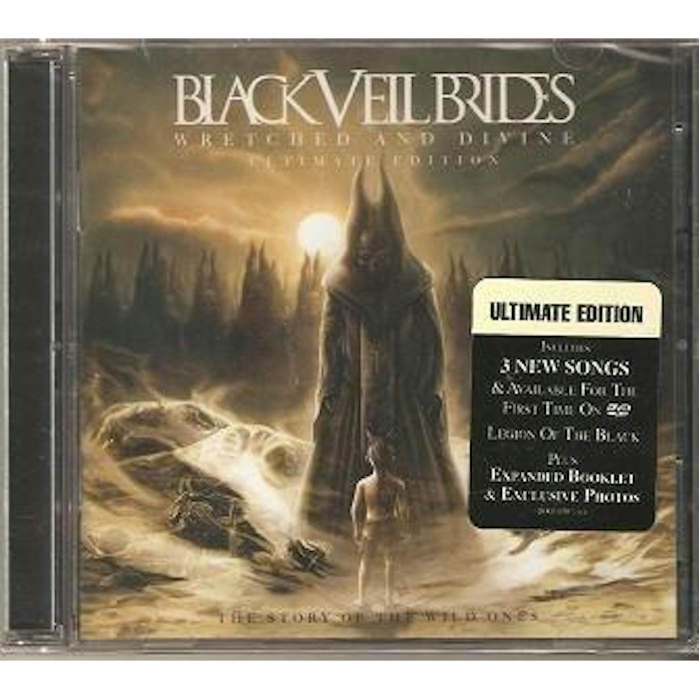 Black Veil Brides WRETCHED & DIVINE: STORY OF THE WILD ONES CD