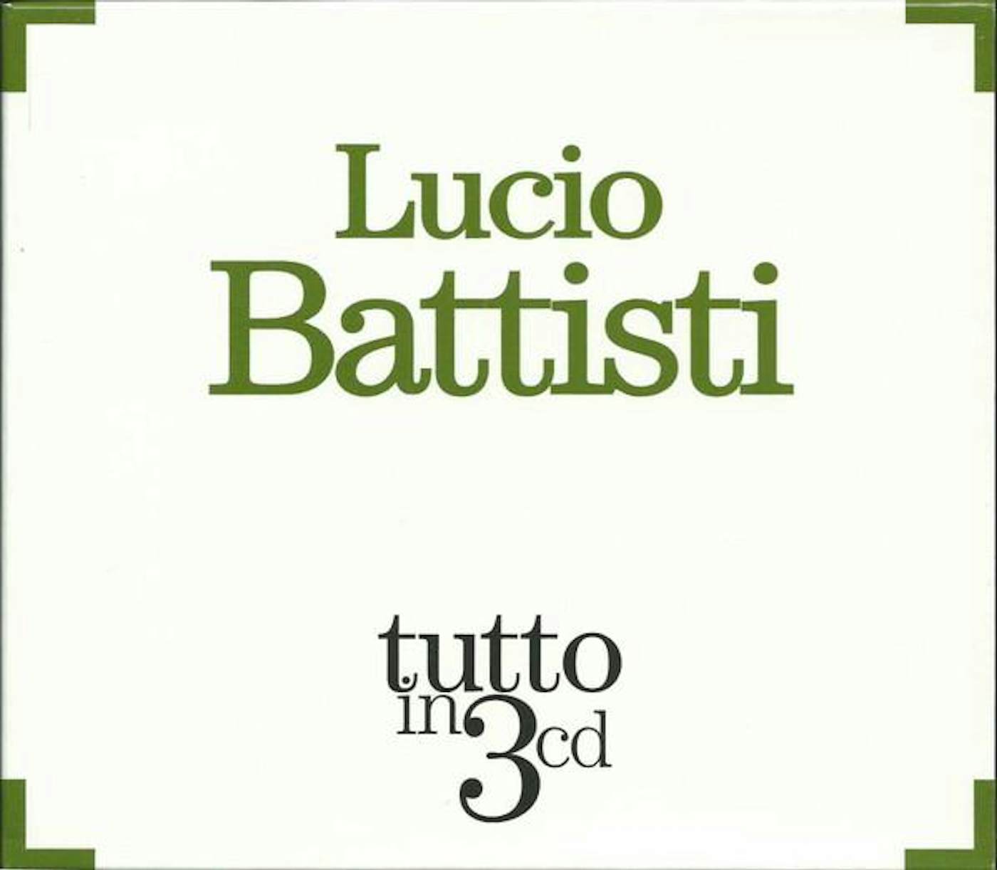 Lucio Battisti CD