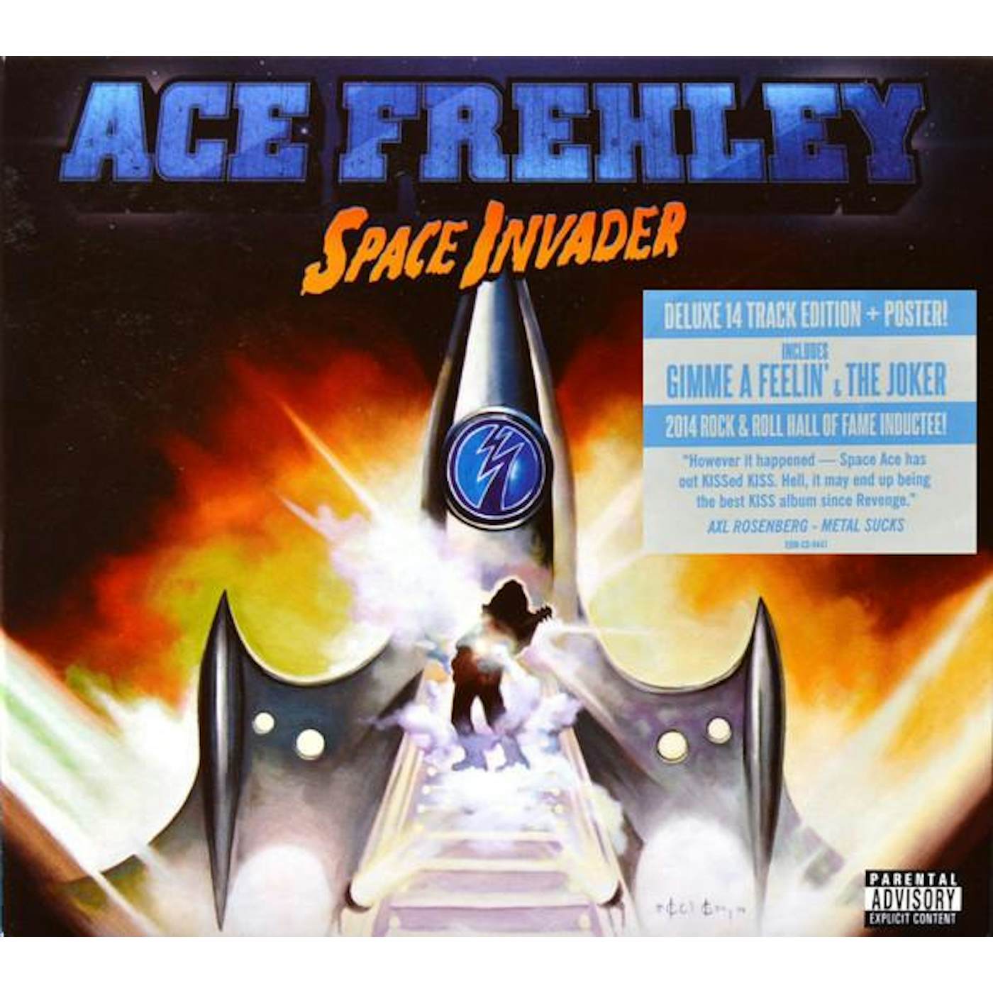 Ace Frehley SPACE INVADER DELUXE CD
