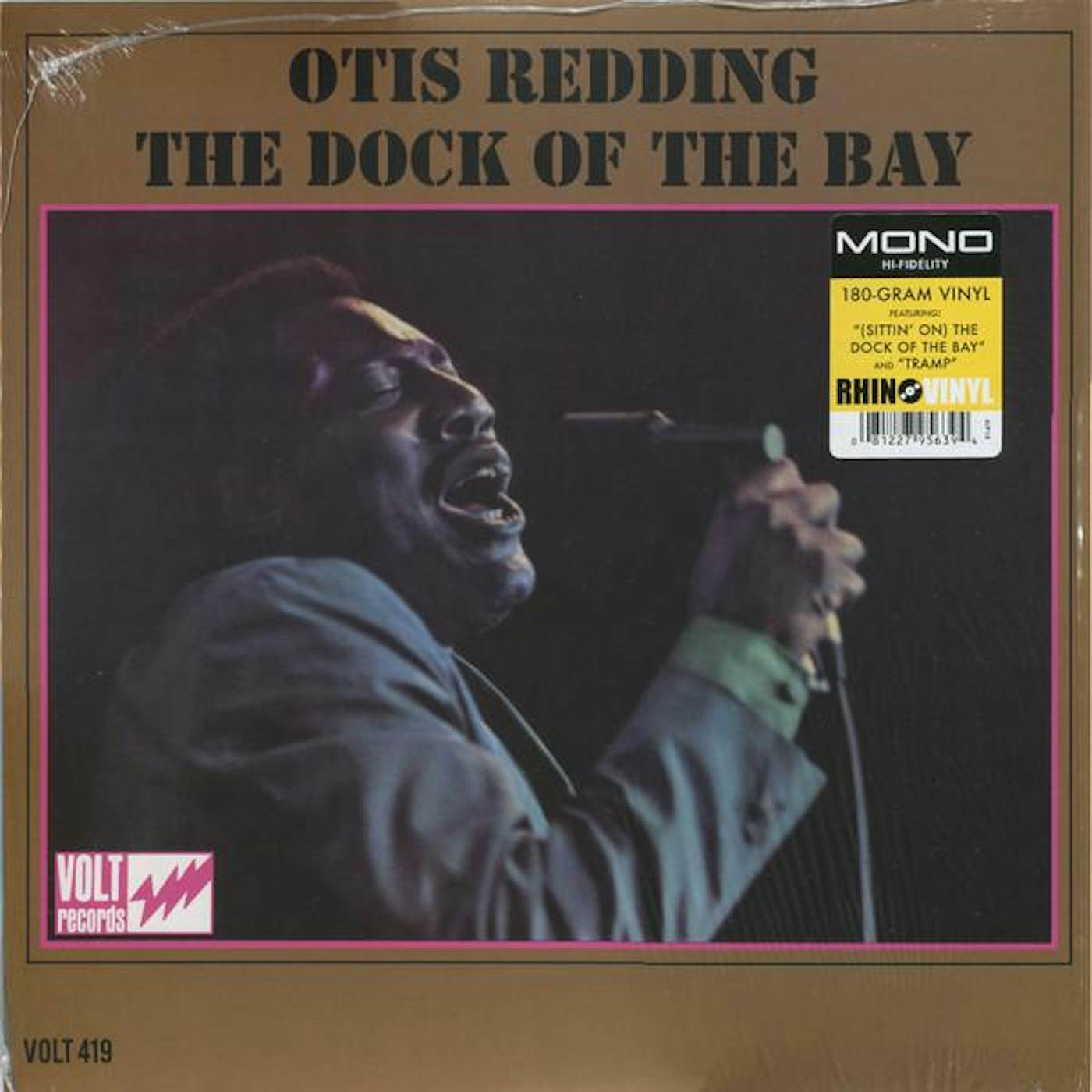 Otis Redding DOCK OF THE BAY Vinyl Record - Mono