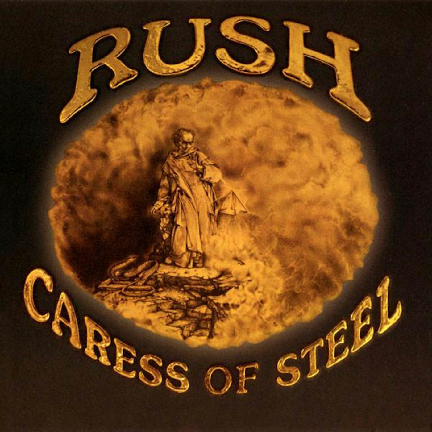 Rush CARESS OF STEEL (180G/DL CARD) Vinyl Record