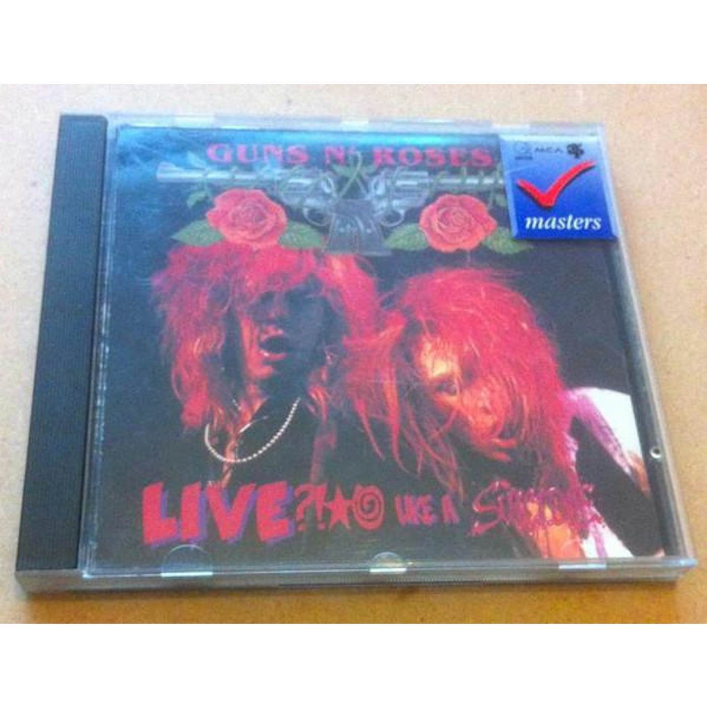 Guns N' Roses LIVE LIKE A SUICIDE CD