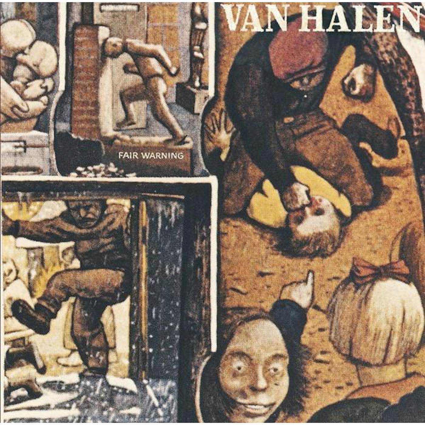 Van Halen FAIR WARNING Vinyl Record
