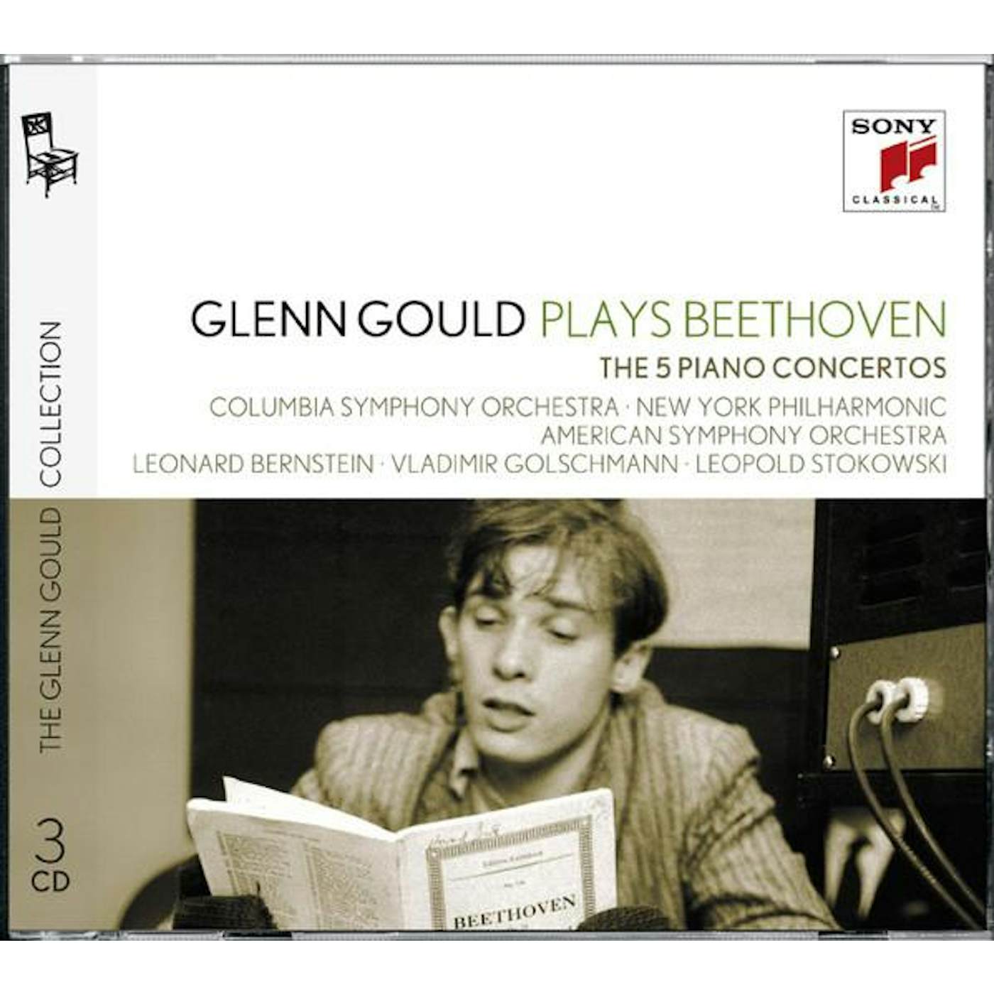 Glenn Gould BEETHOVEN: PNO CONCERTOS NOS.1 - 5 CD
