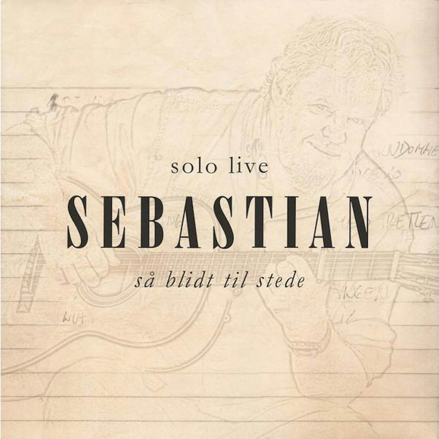 SebastiAn SA BLIDT TIL STEDE (SOLO LIVE) Vinyl Record