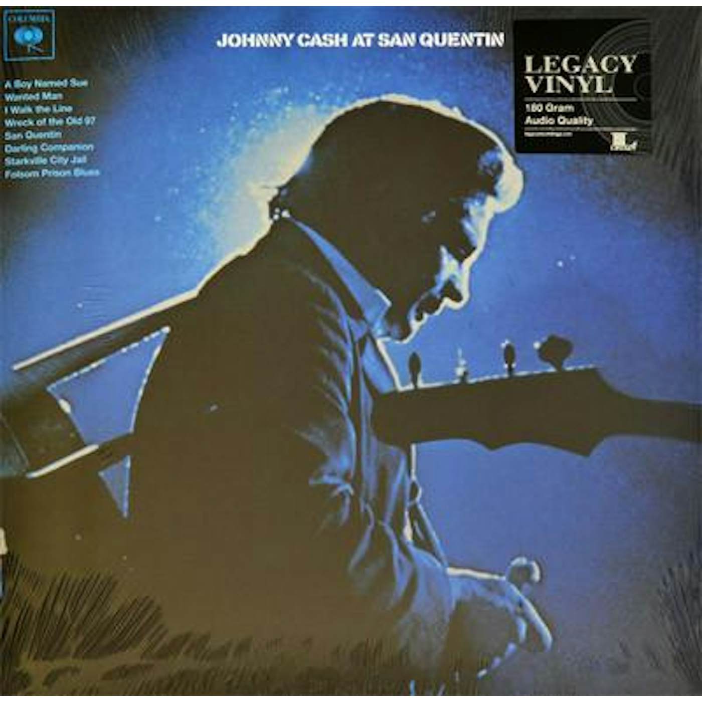 Johnny Cash AT SAN QUENTIN Vinyl Record
