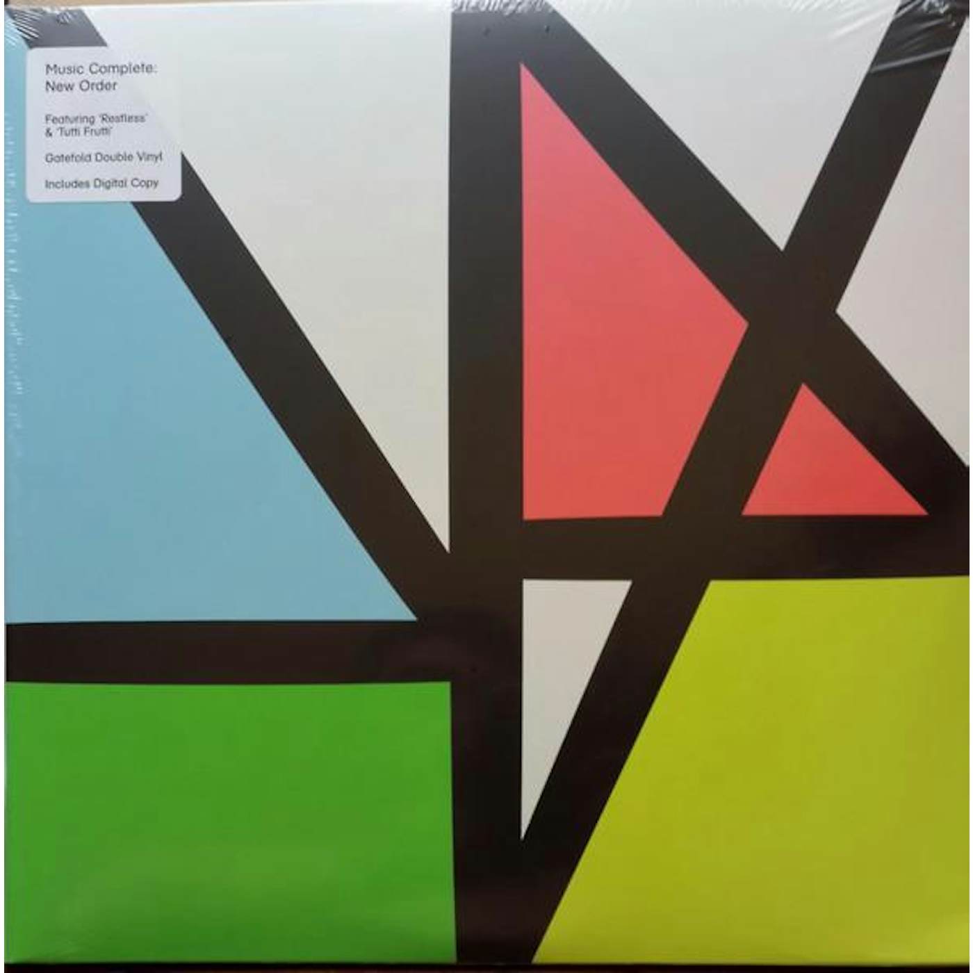 New Order MUSIC COMPLETE (2LP) Vinyl Record