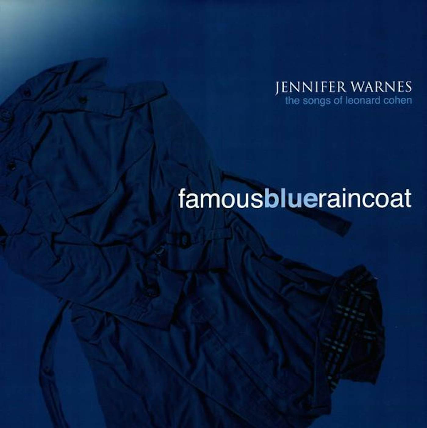 Jennifer Warnes FAMOUS BLUE RAINCOAT Vinyl Record