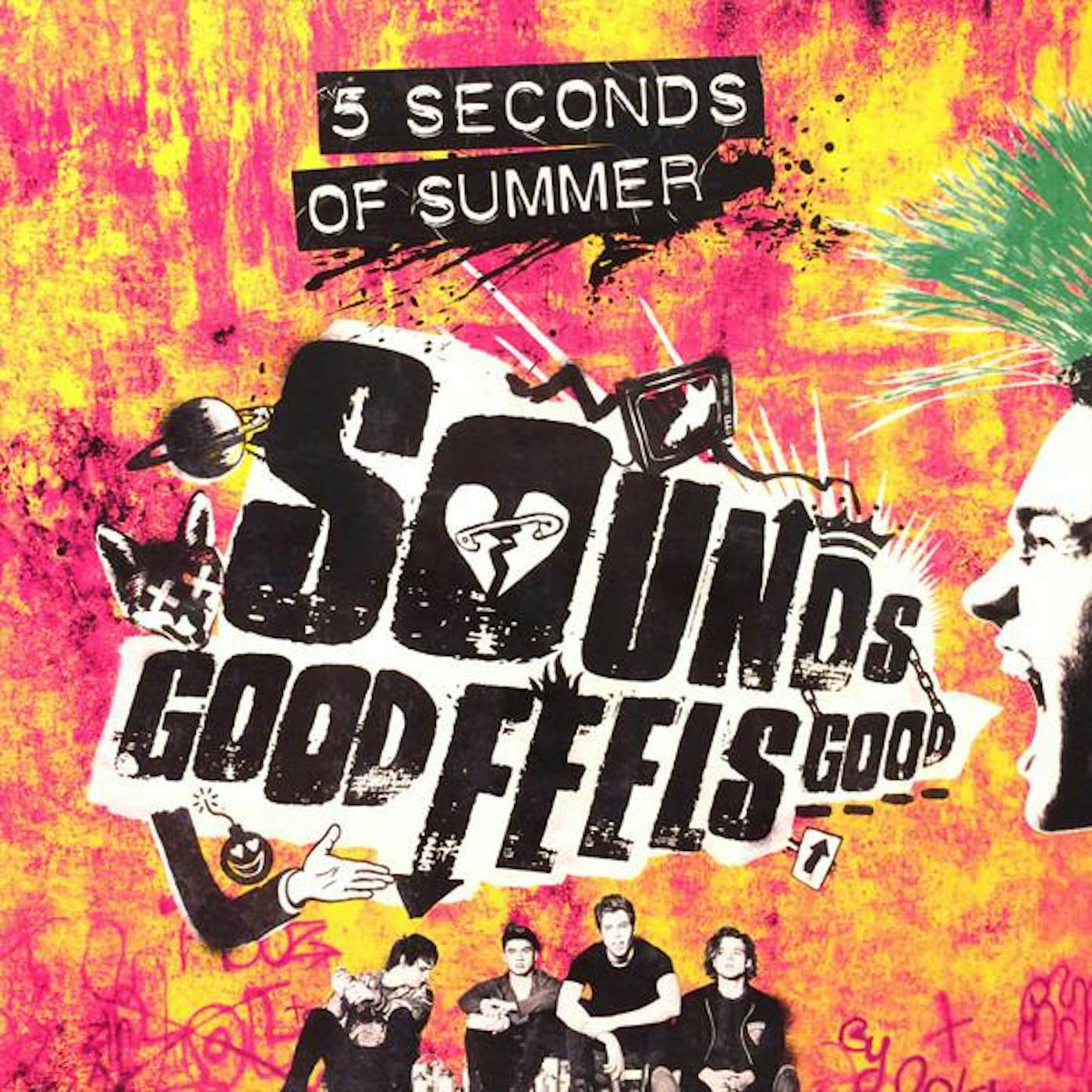 5 Seconds of Summer SOUNDS GOOD FEELS GOOD Vinyl Record