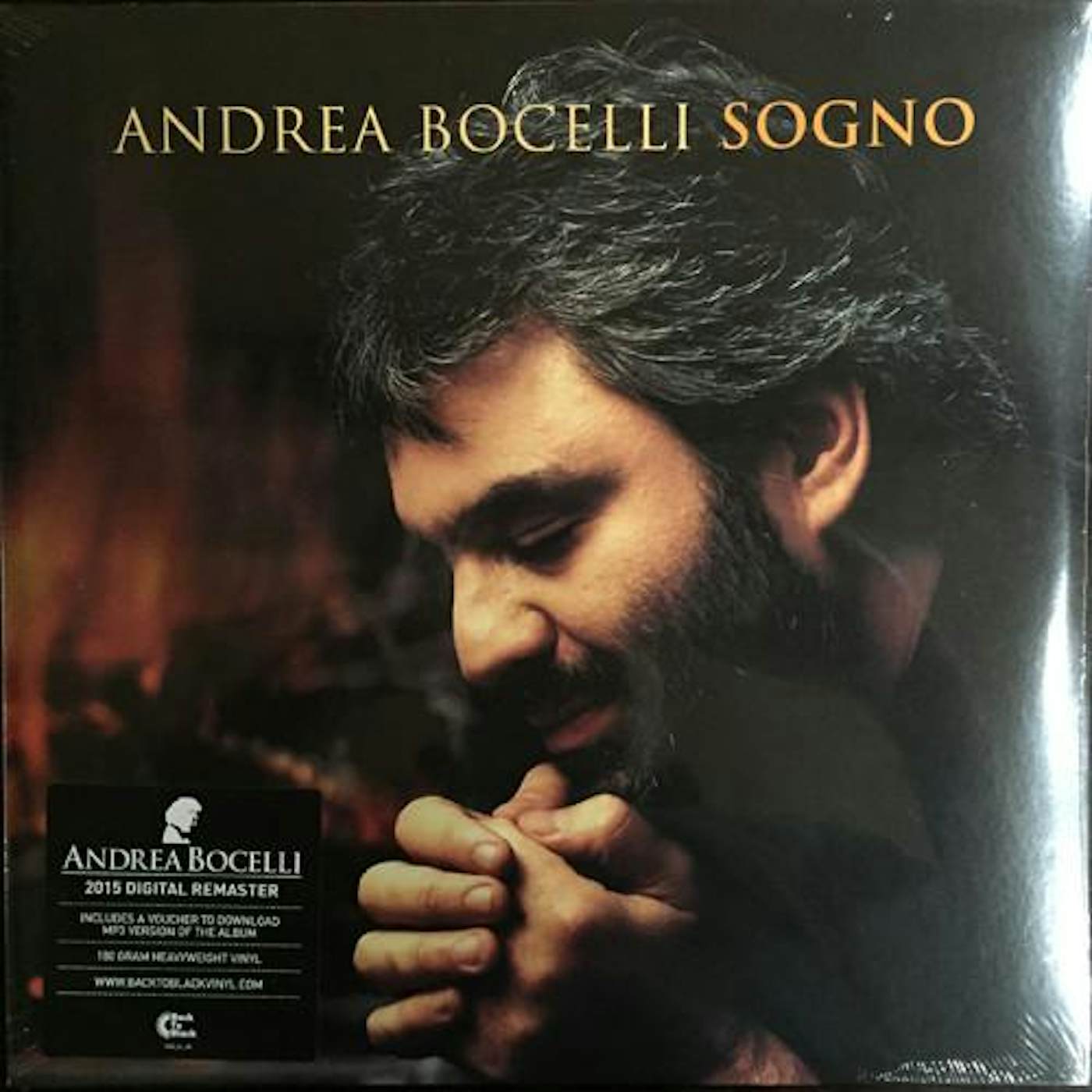Andrea Bocelli SOGNO Vinyl Record