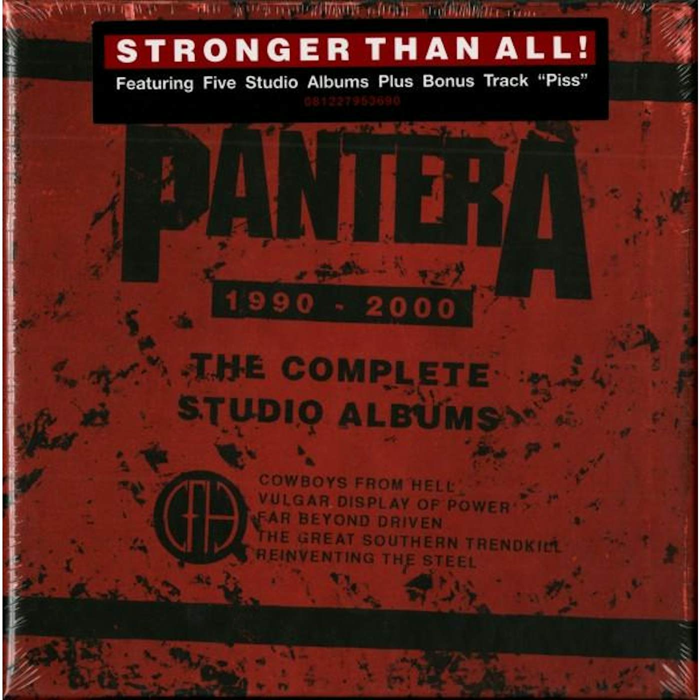 Pantera COMPLETE STUDIO ALBUMS 1990-2000 CD